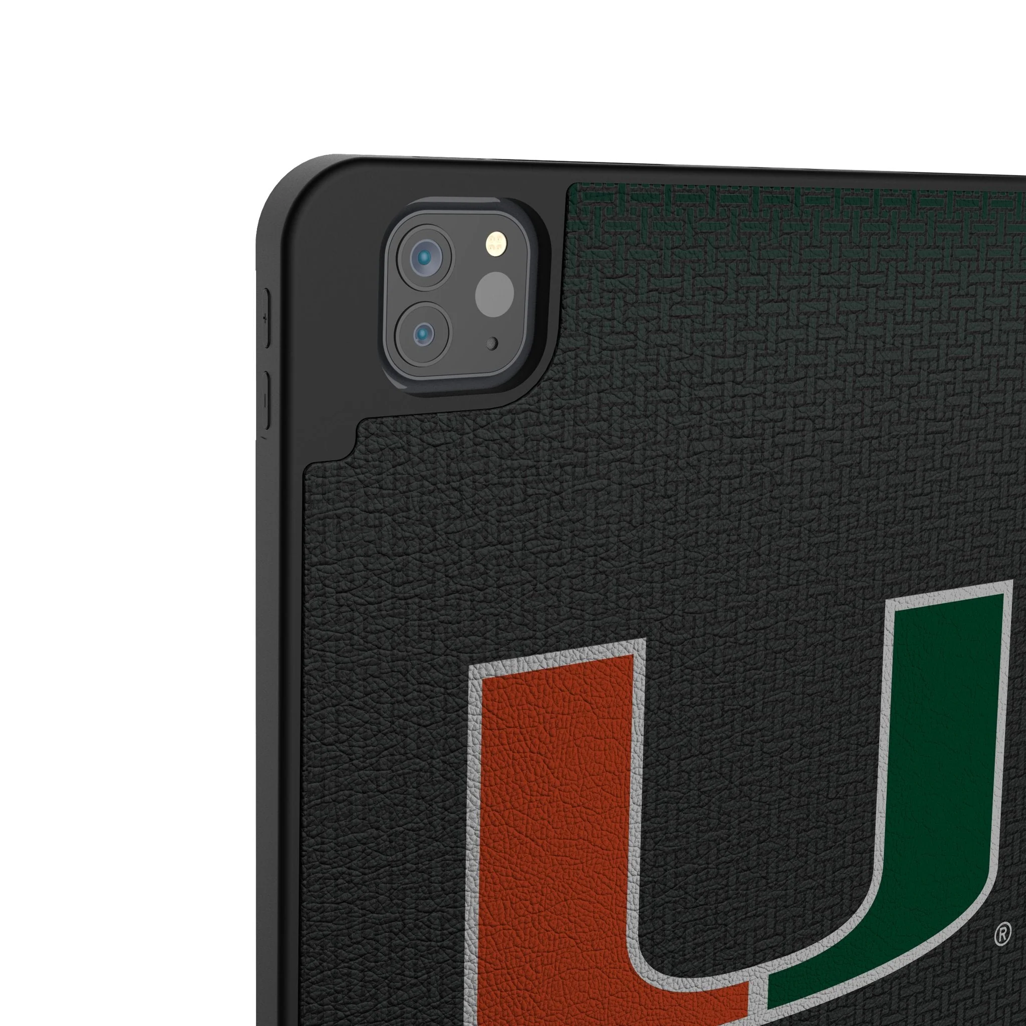 University of Miami Hurricanes Linen Tablet Case for Apple iPad - Image 3