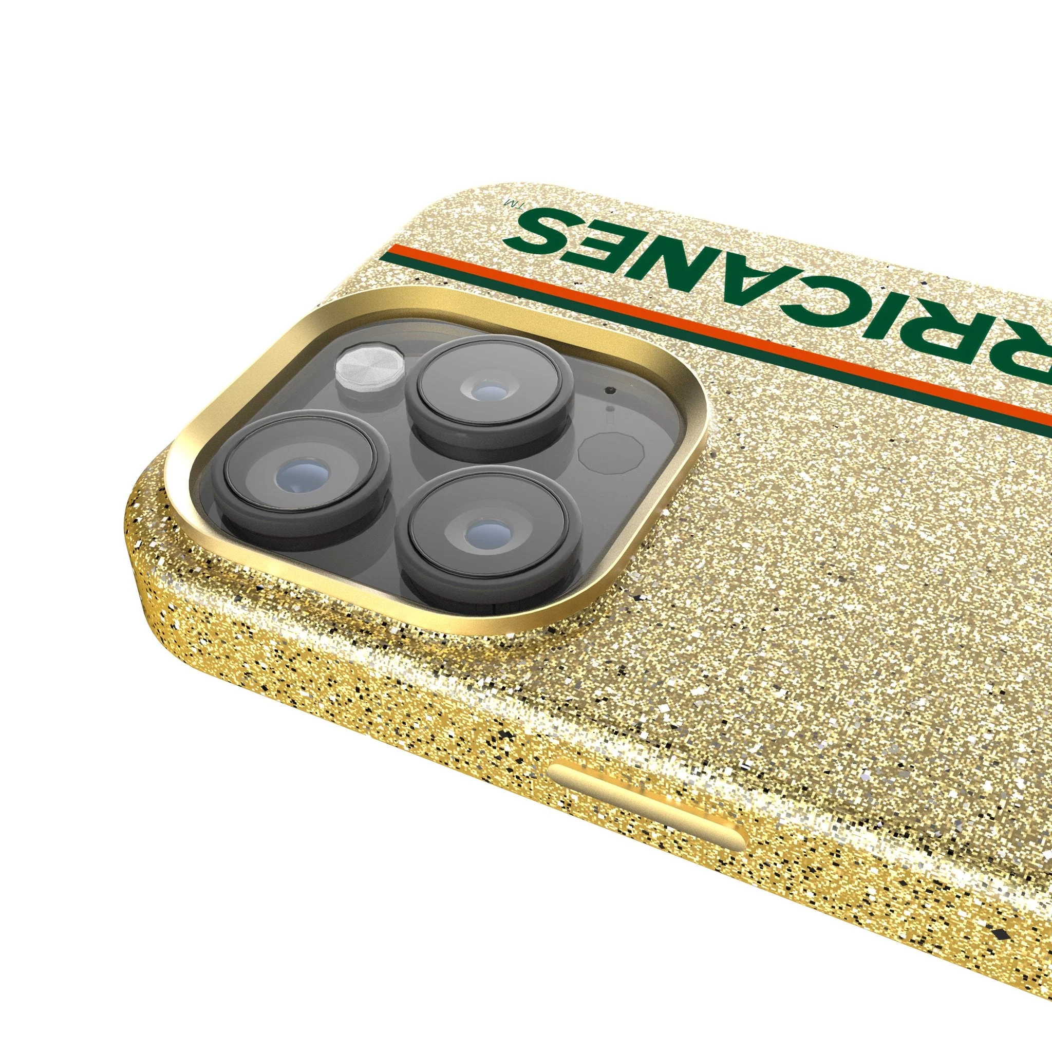 University of Miami Hurricanes Sidebar Bling Phone Case - Image 4