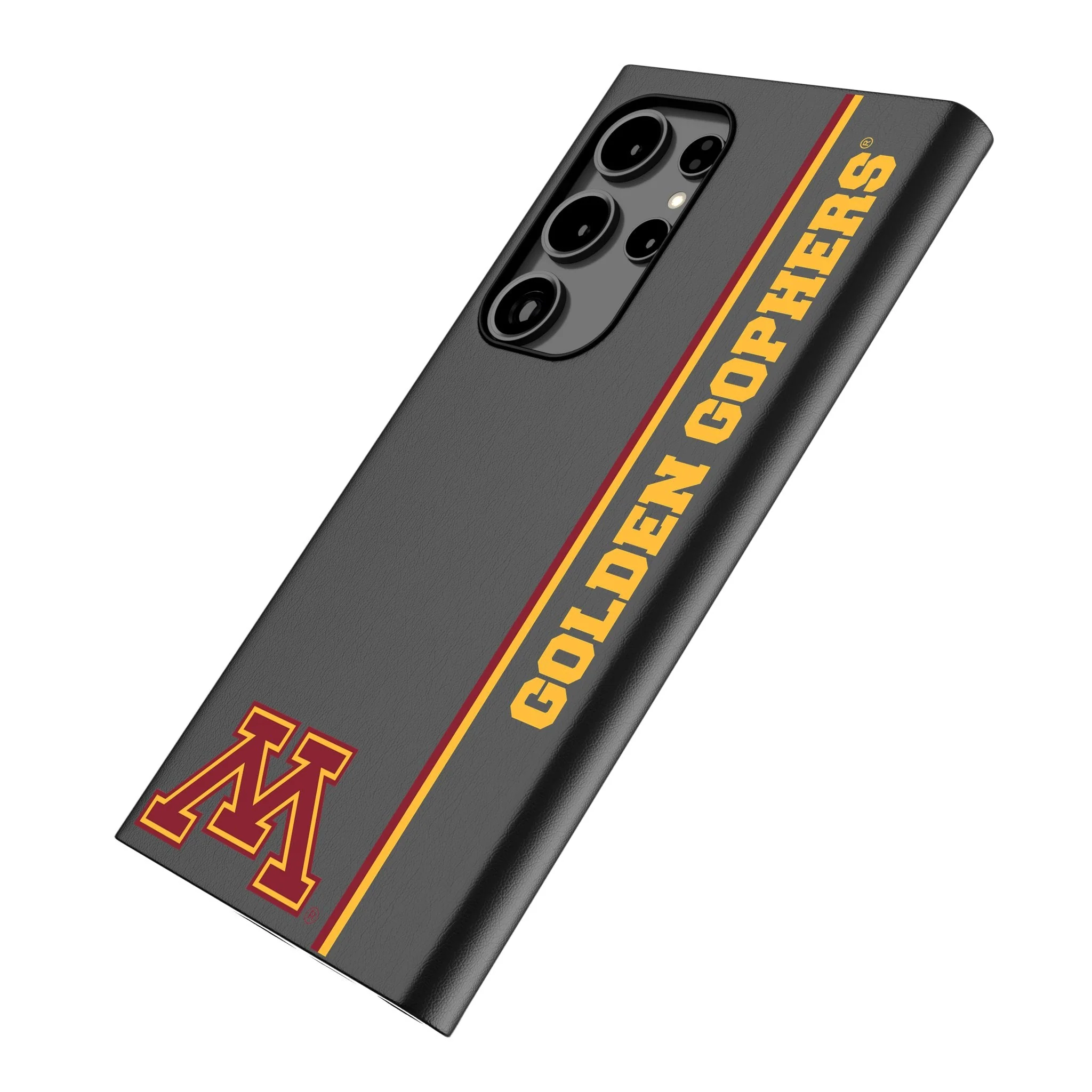 University of Minnesota Golden Gophers Sidebar MagSafe Compatible Phone Case for Samsung Galaxy - Image 2