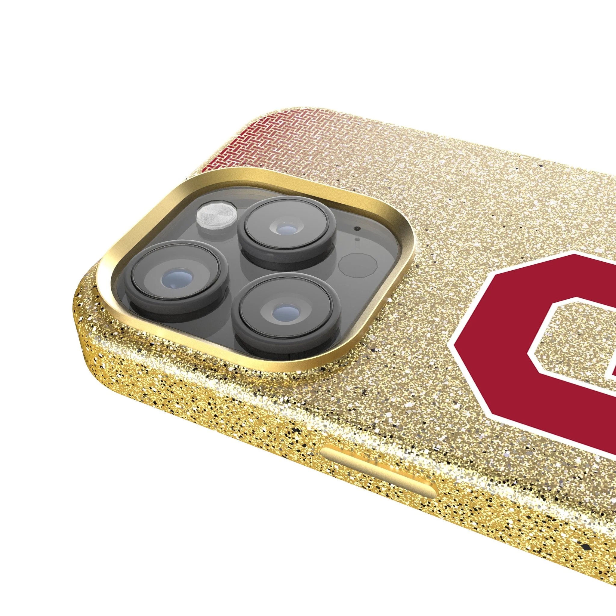 University of Oklahoma Sooners Linen Bling Phone Case for Apple iPhone - Image 4