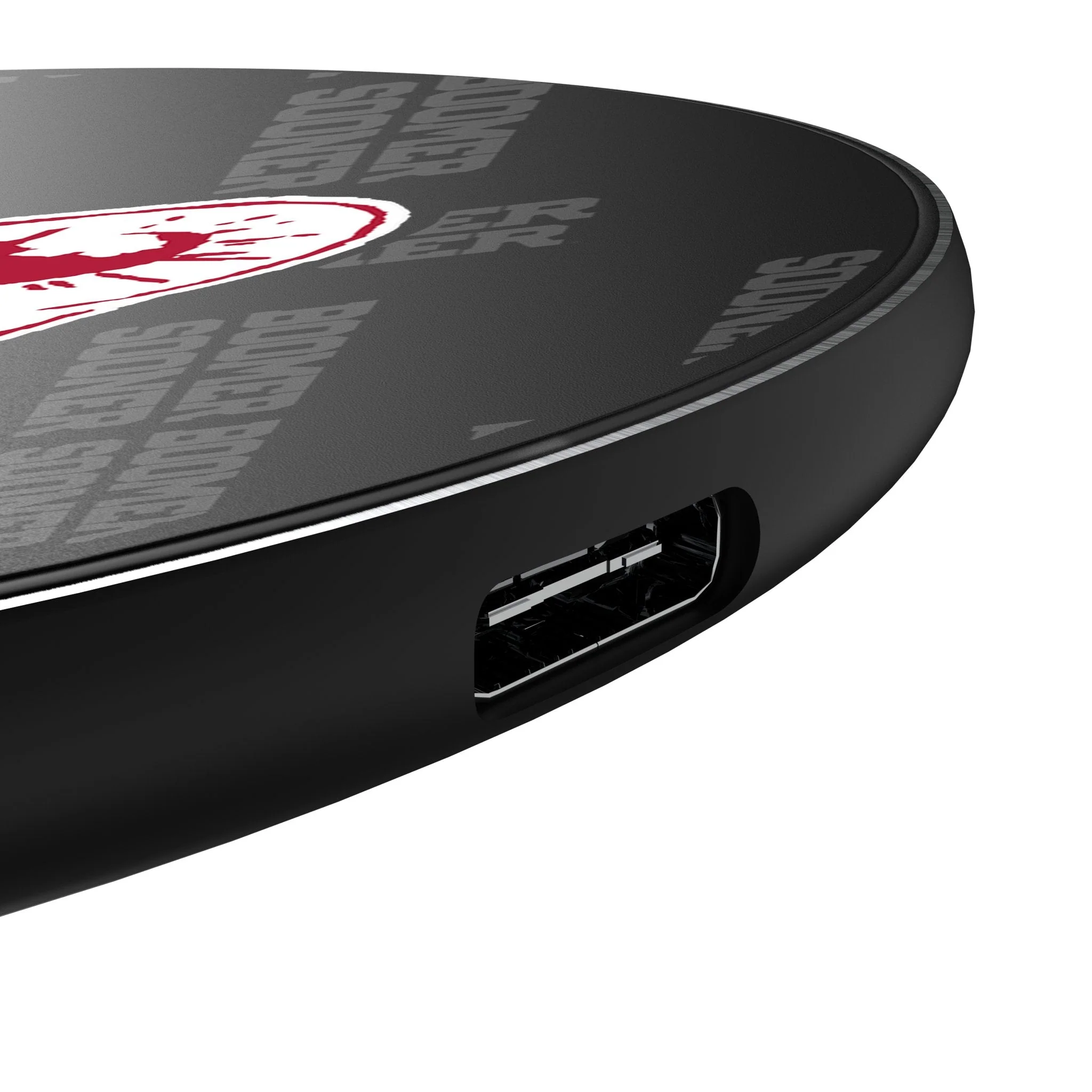 University of Oklahoma Sooners Quadtile 15-Watt Wireless Charger - Image 3