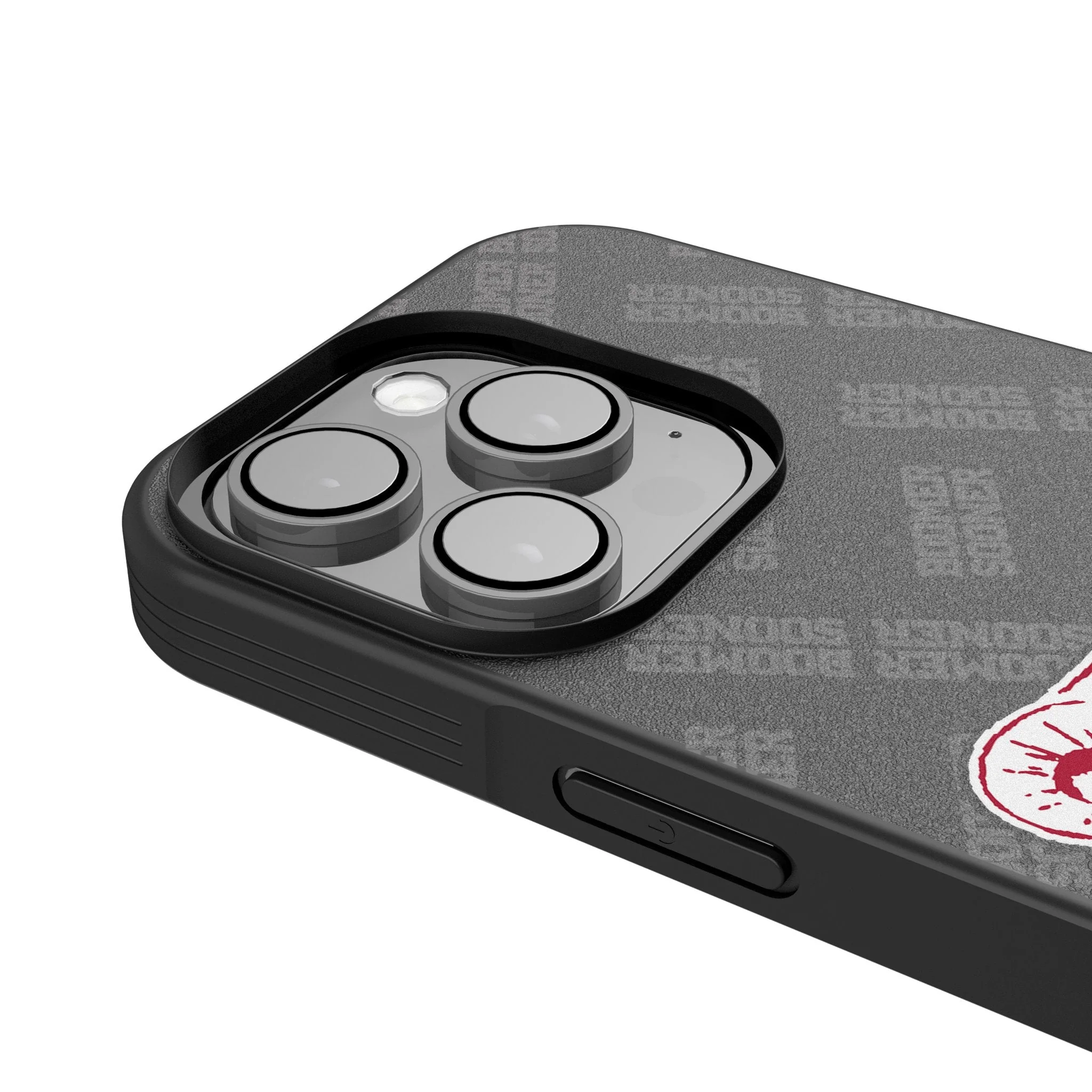 University of Oklahoma Sooners Quadtile Bump Phone Case for Apple iPhone - Image 4