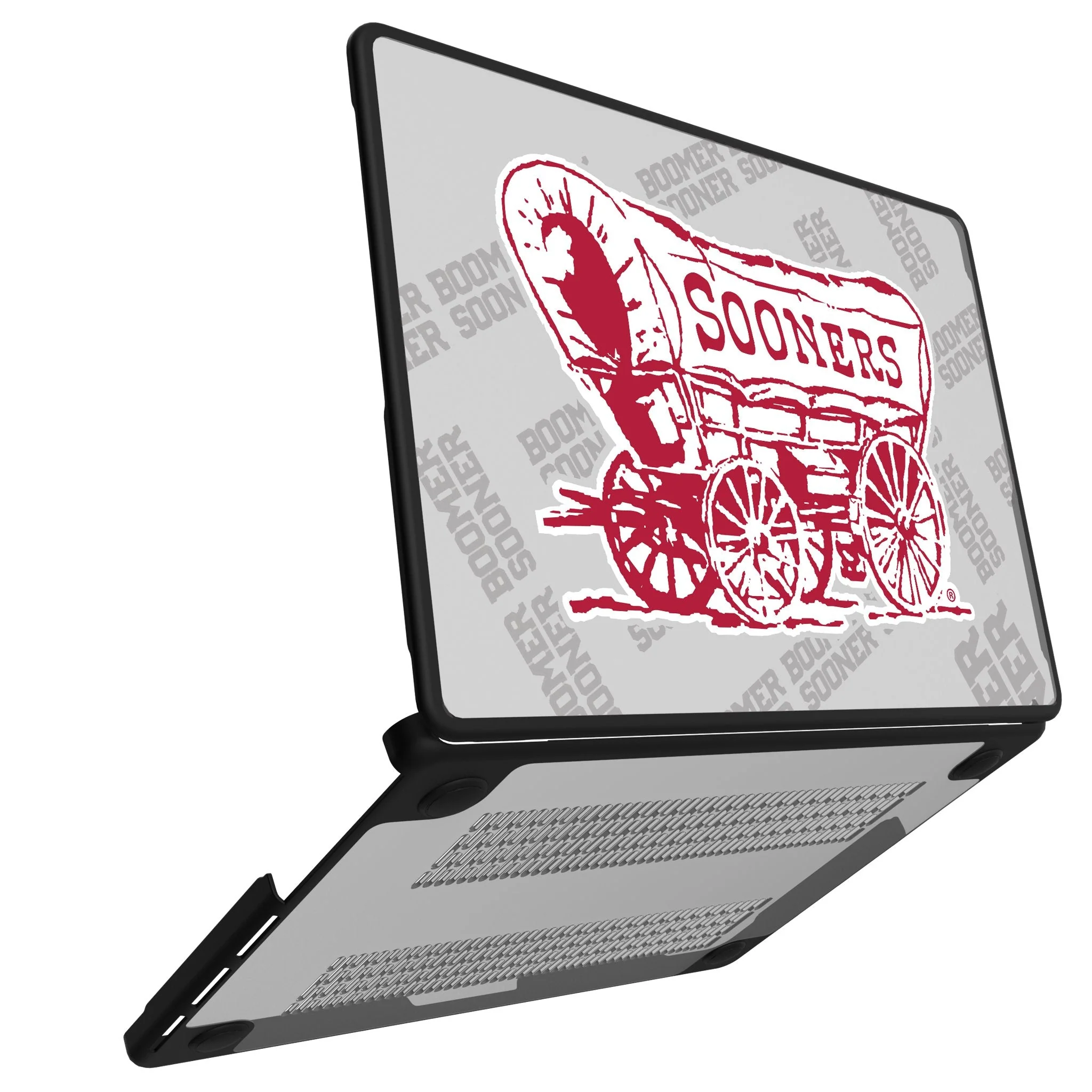 University of Oklahoma Sooners Quadtile Laptop Case for Apple MacBook - Image 2