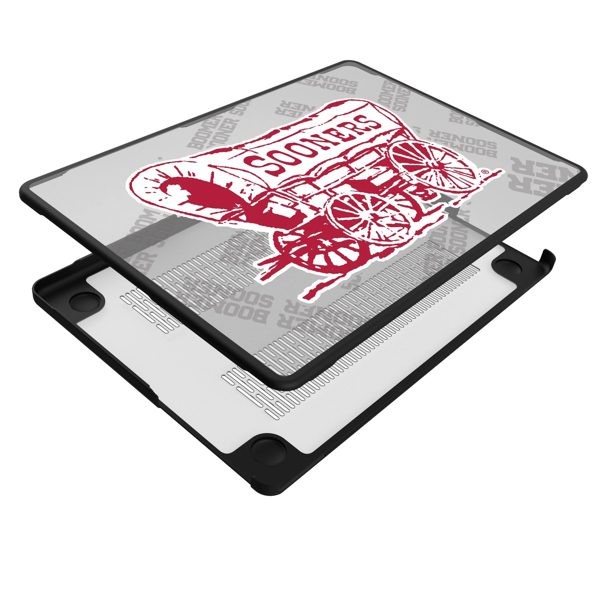 University of Oklahoma Sooners Quadtile Laptop Case for Apple MacBook - Image 4