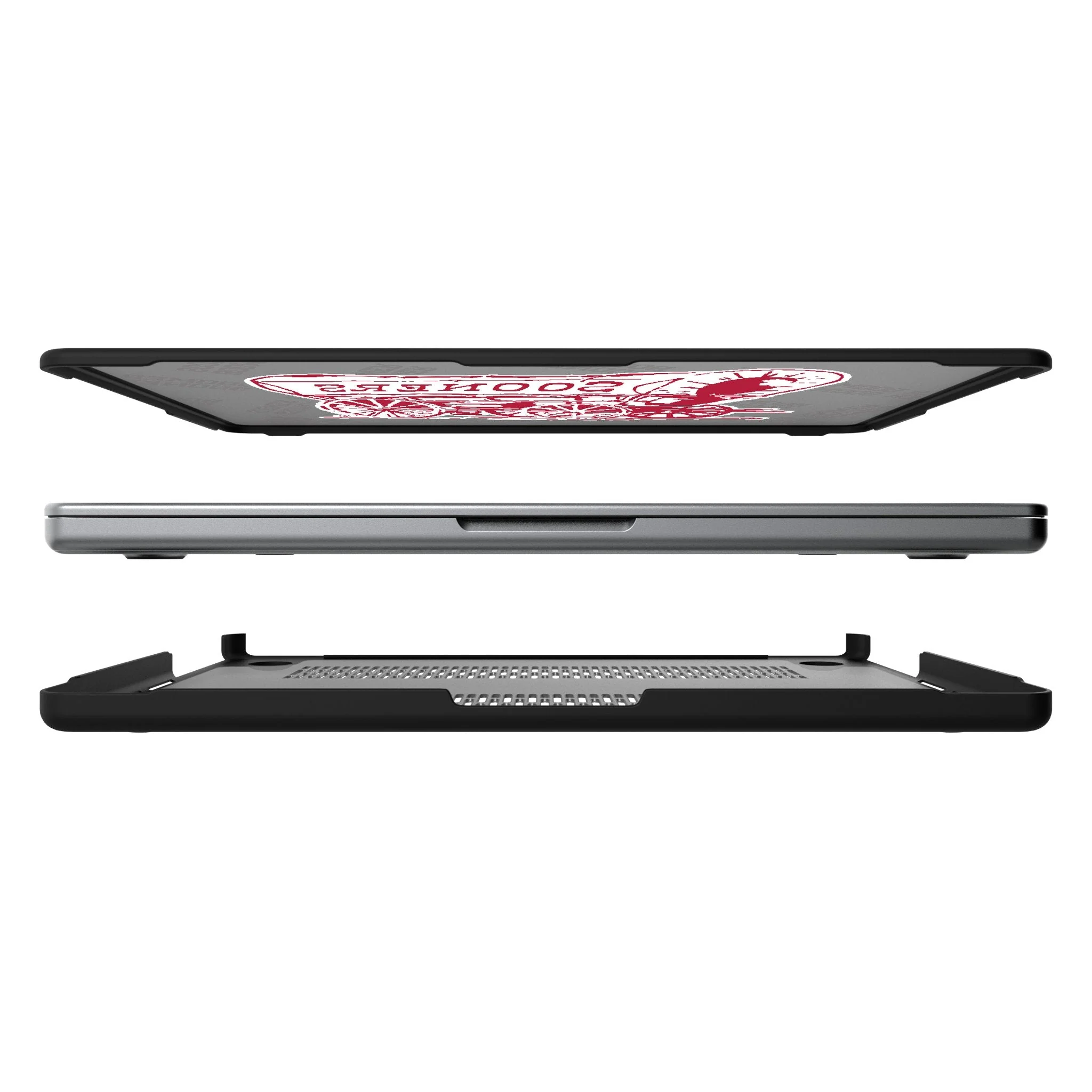 University of Oklahoma Sooners Quadtile Laptop Case for Apple MacBook - Image 7