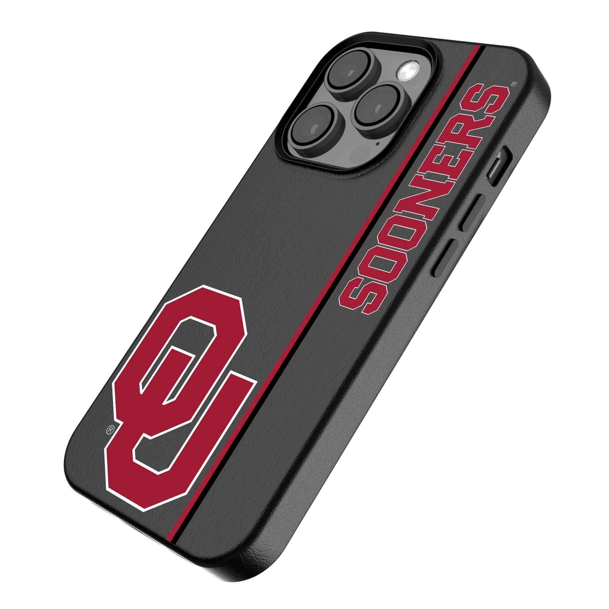 University of Oklahoma Sooners Sidebar MagSafe Compatible Phone Case for Apple iPhone - Image 2
