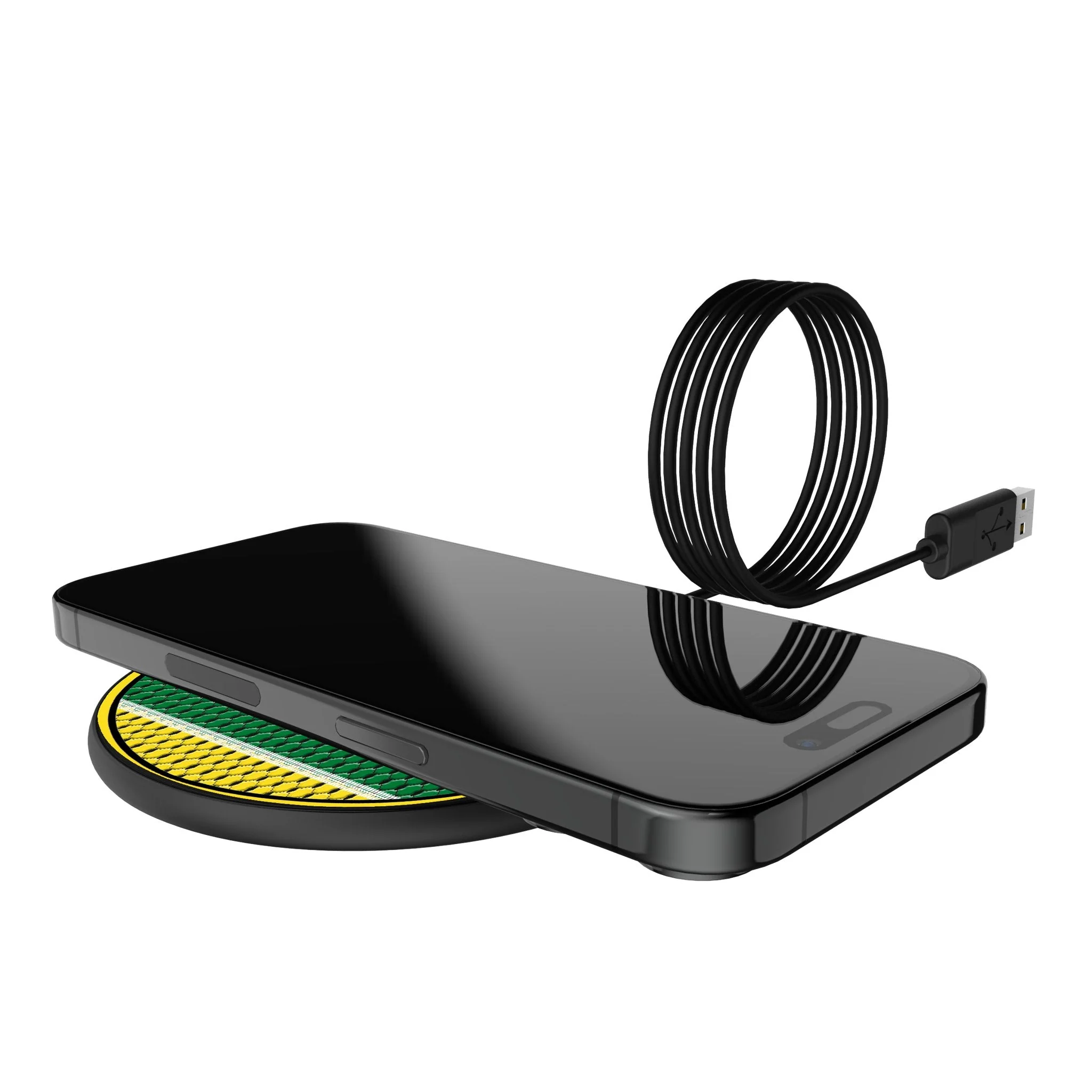 University of Oregon Ducks Mesh 15-Watt Wireless Charger - Image 5