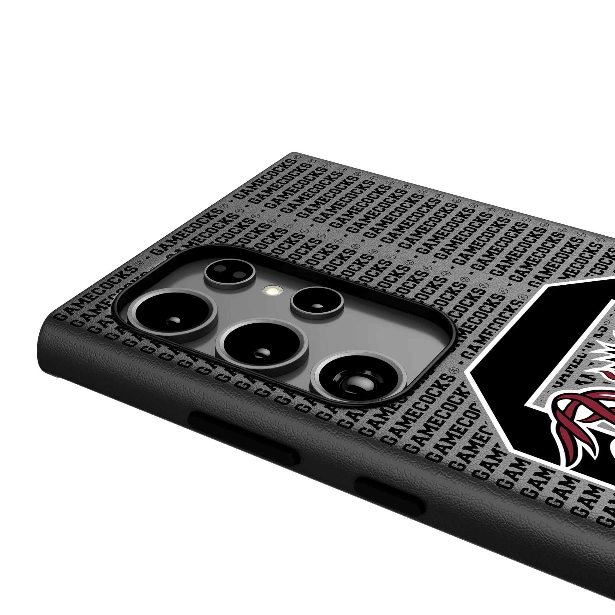University of South Carolina Gamecocks Text Backdrop MagSafe Compatible Phone Case for Samsung Galaxy - Image 4