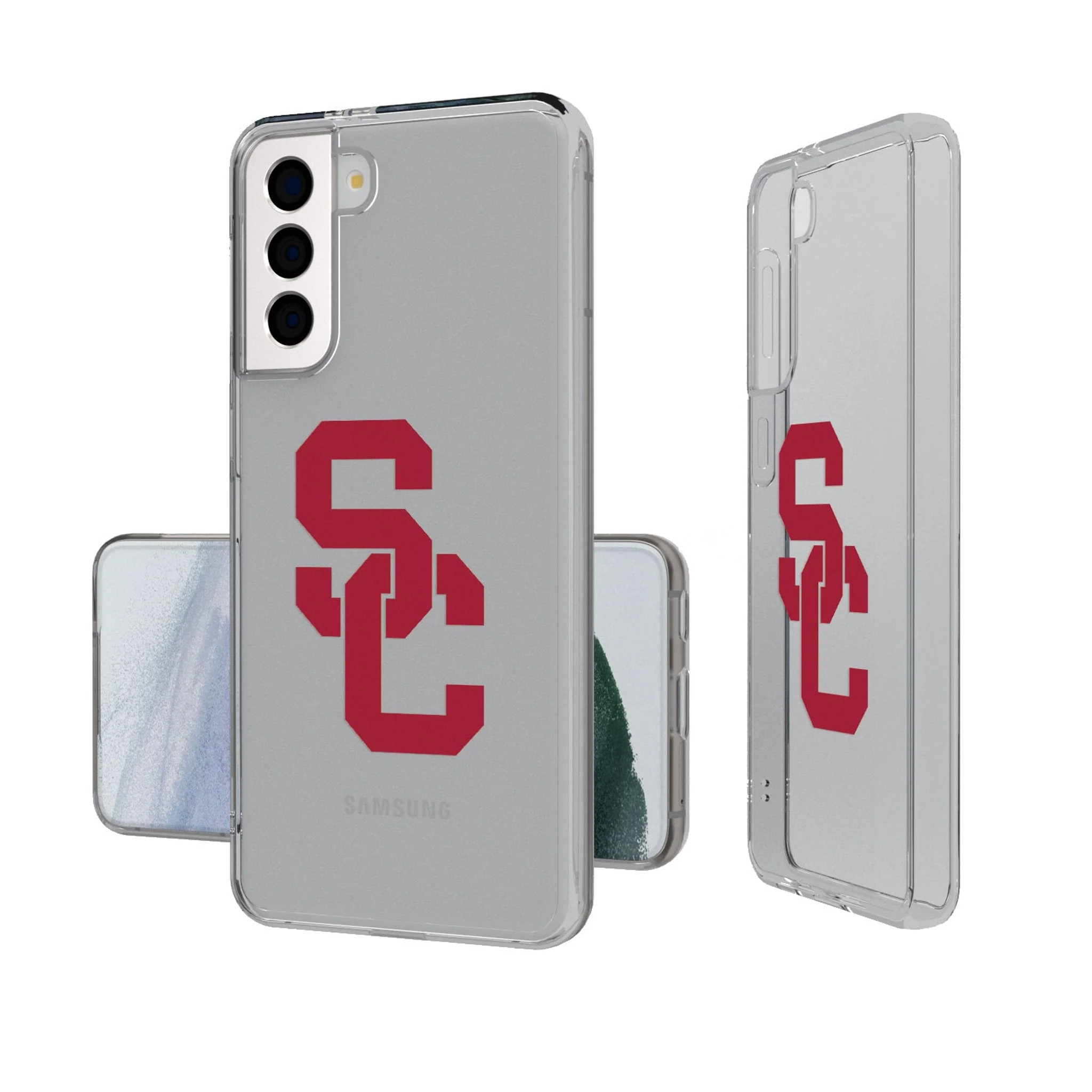 University of Southern California Trojans Insignia Clear Phone Case