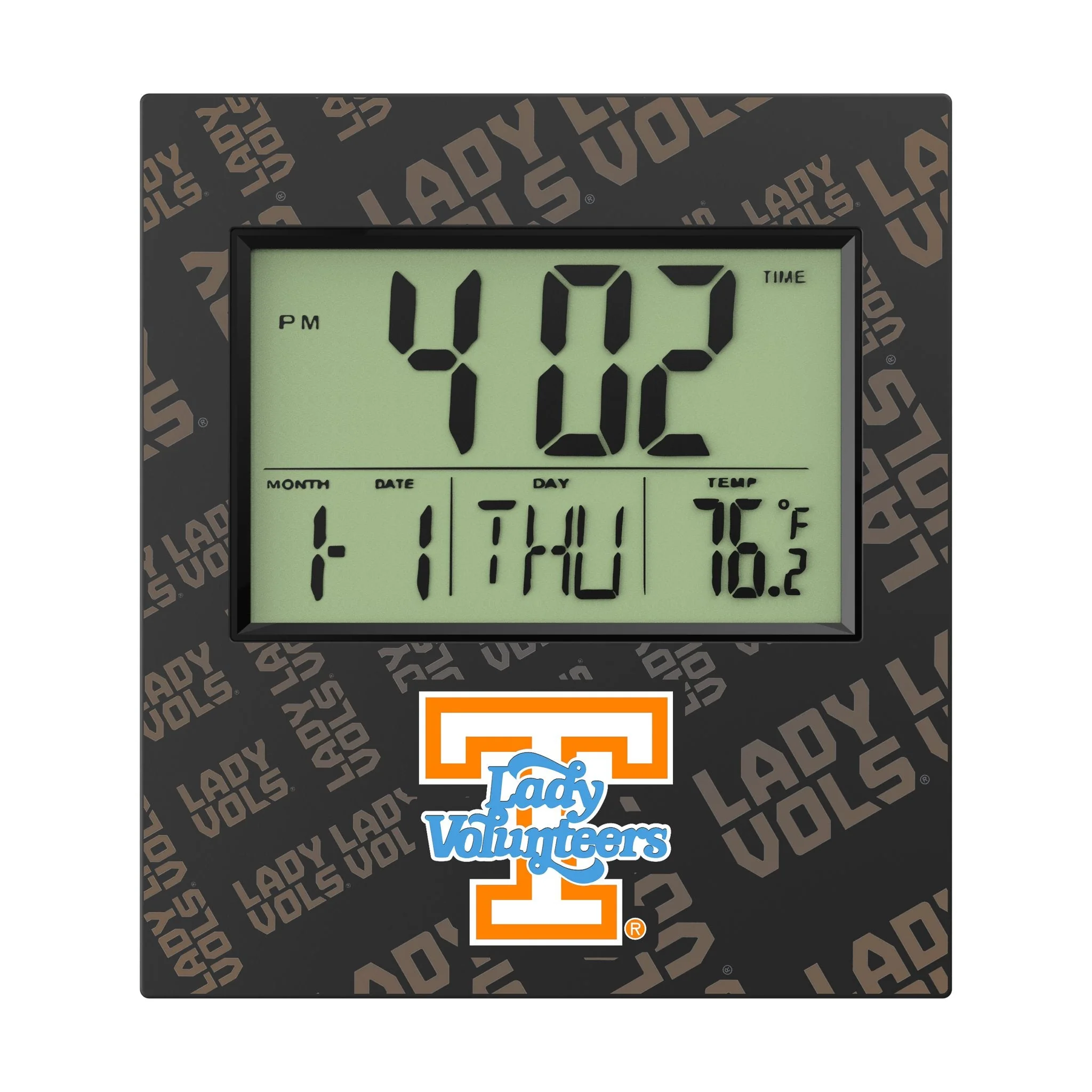University of Tennessee Volunteers Quadtile Wall Clock - Image 2