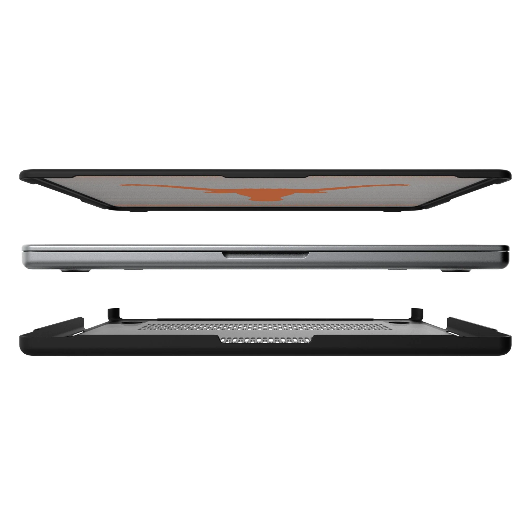University of Texas Longhorns Linen Laptop Case for Apple MacBook - Image 7