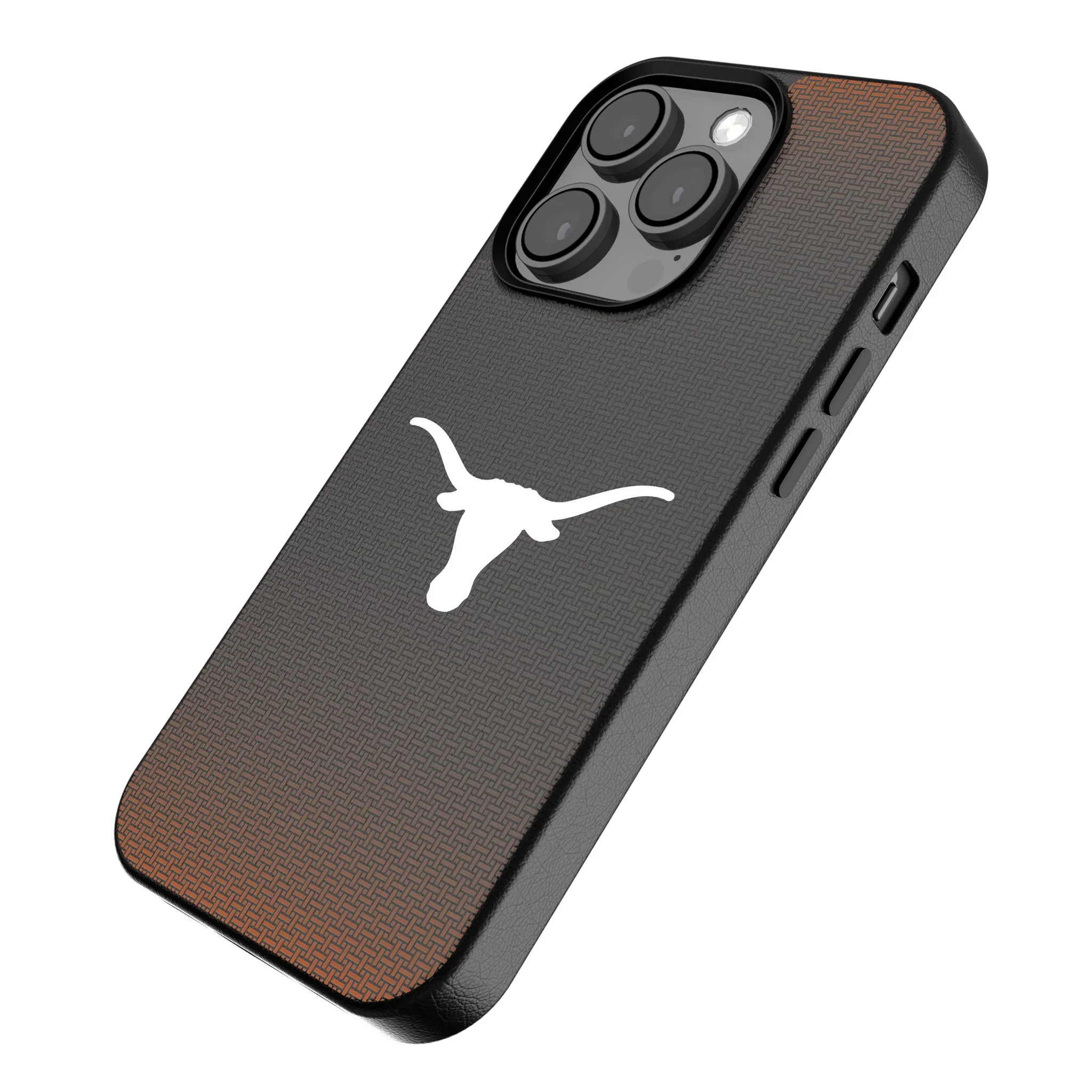 University of Texas Longhorns Linen MagSafe Compatible Phone Case for Apple iPhone - Image 2