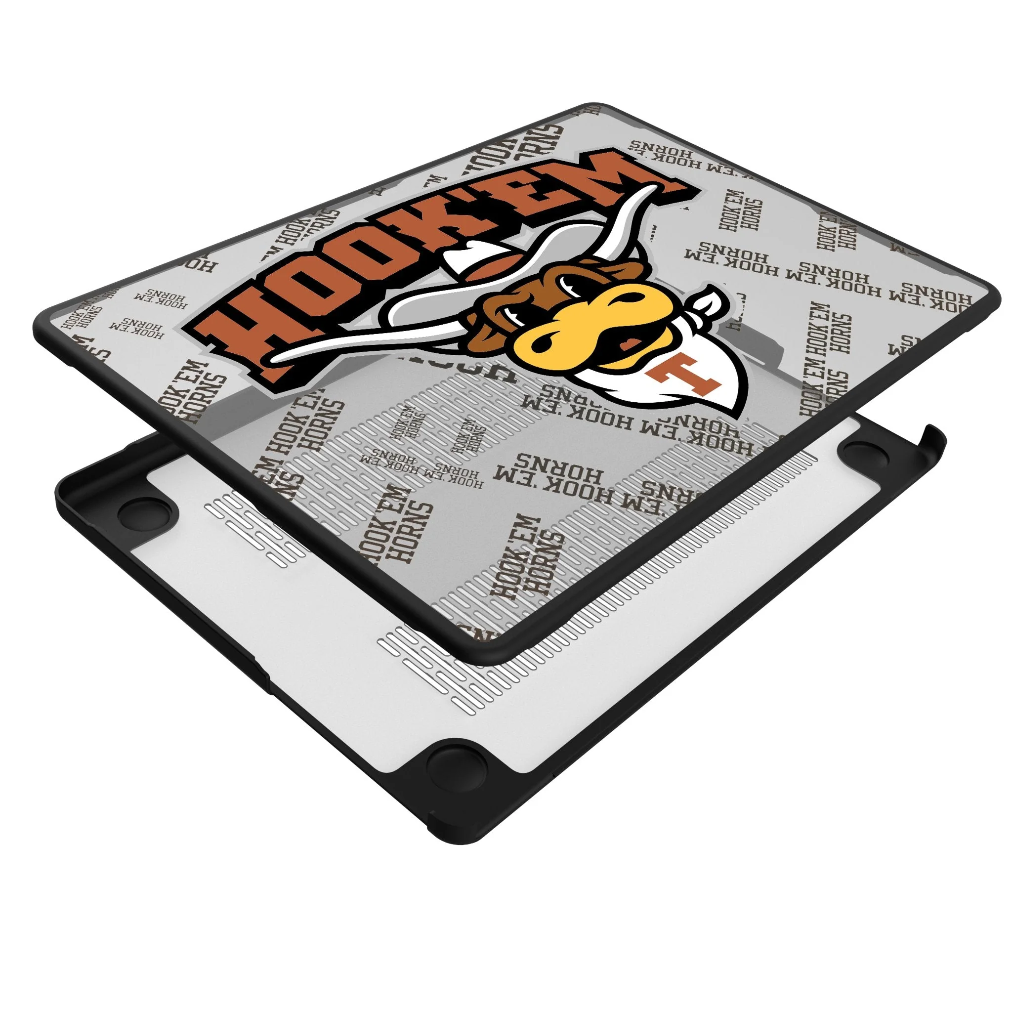 University of Texas Longhorns Quadtile Laptop Case for Apple MacBook - Image 4