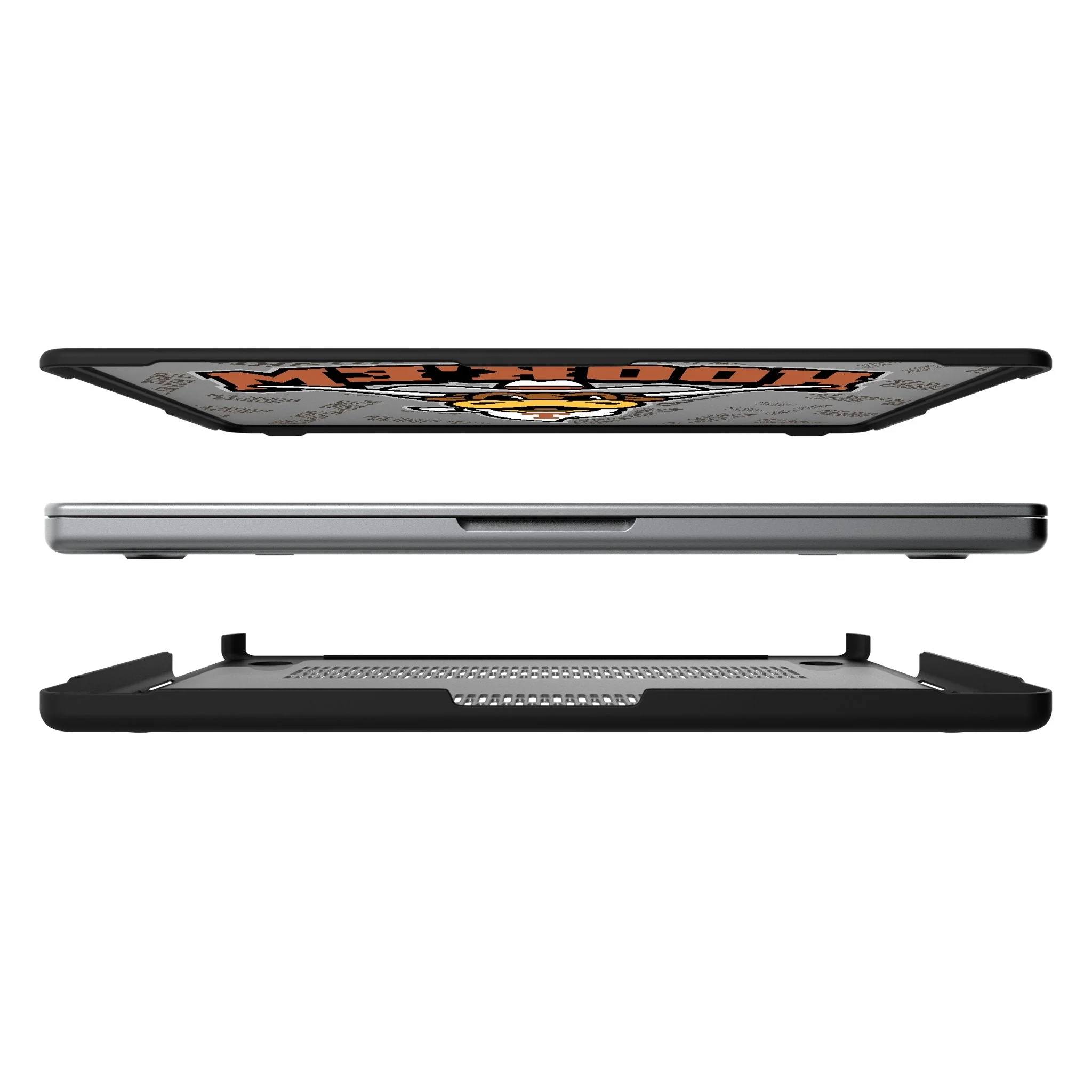 University of Texas Longhorns Quadtile Laptop Case for Apple MacBook - Image 7