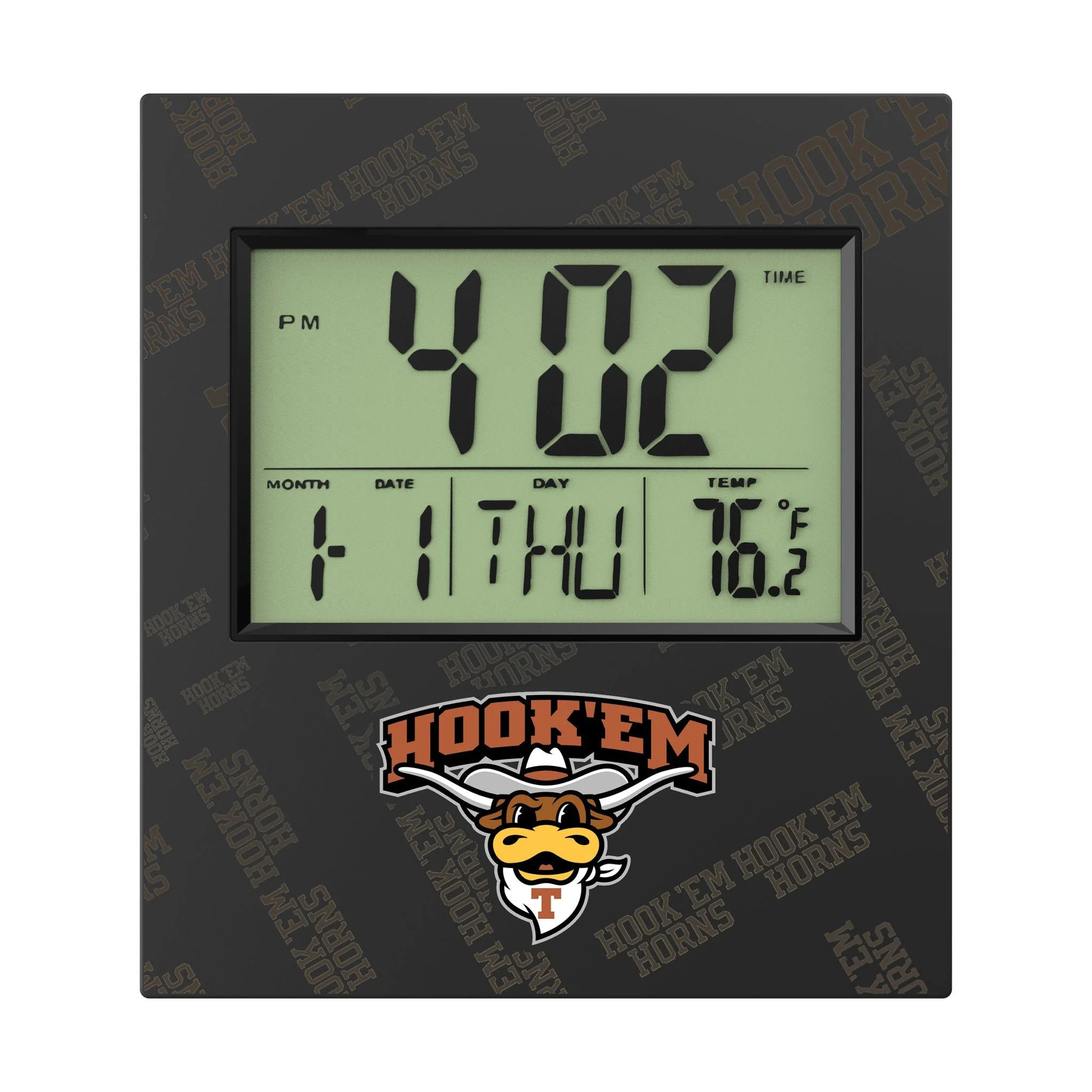 University of Texas Longhorns Quadtile Wall Clock - Image 2