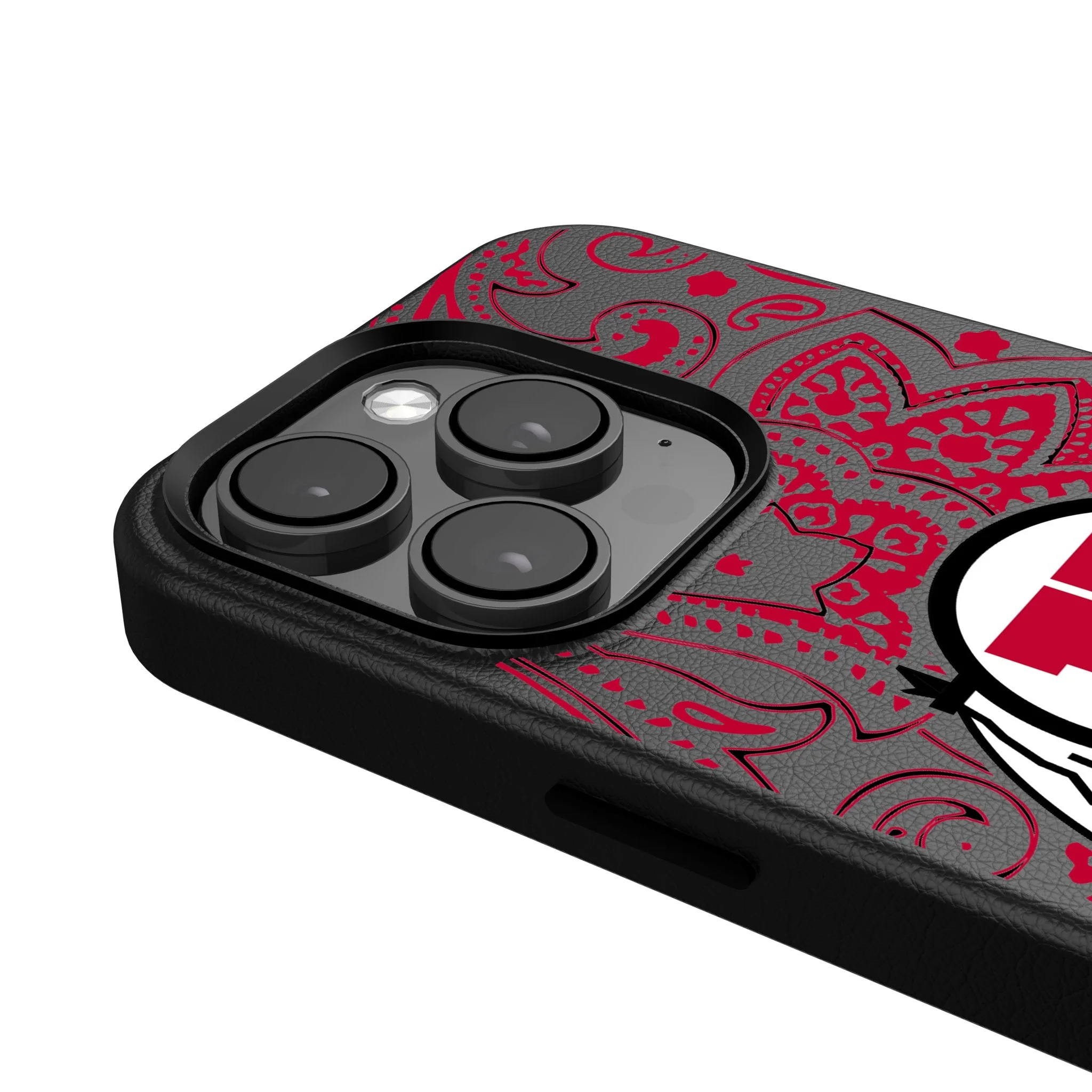 University of Utah Utes Paisley MagSafe Compatible Phone Case for Apple iPhone - Image 4