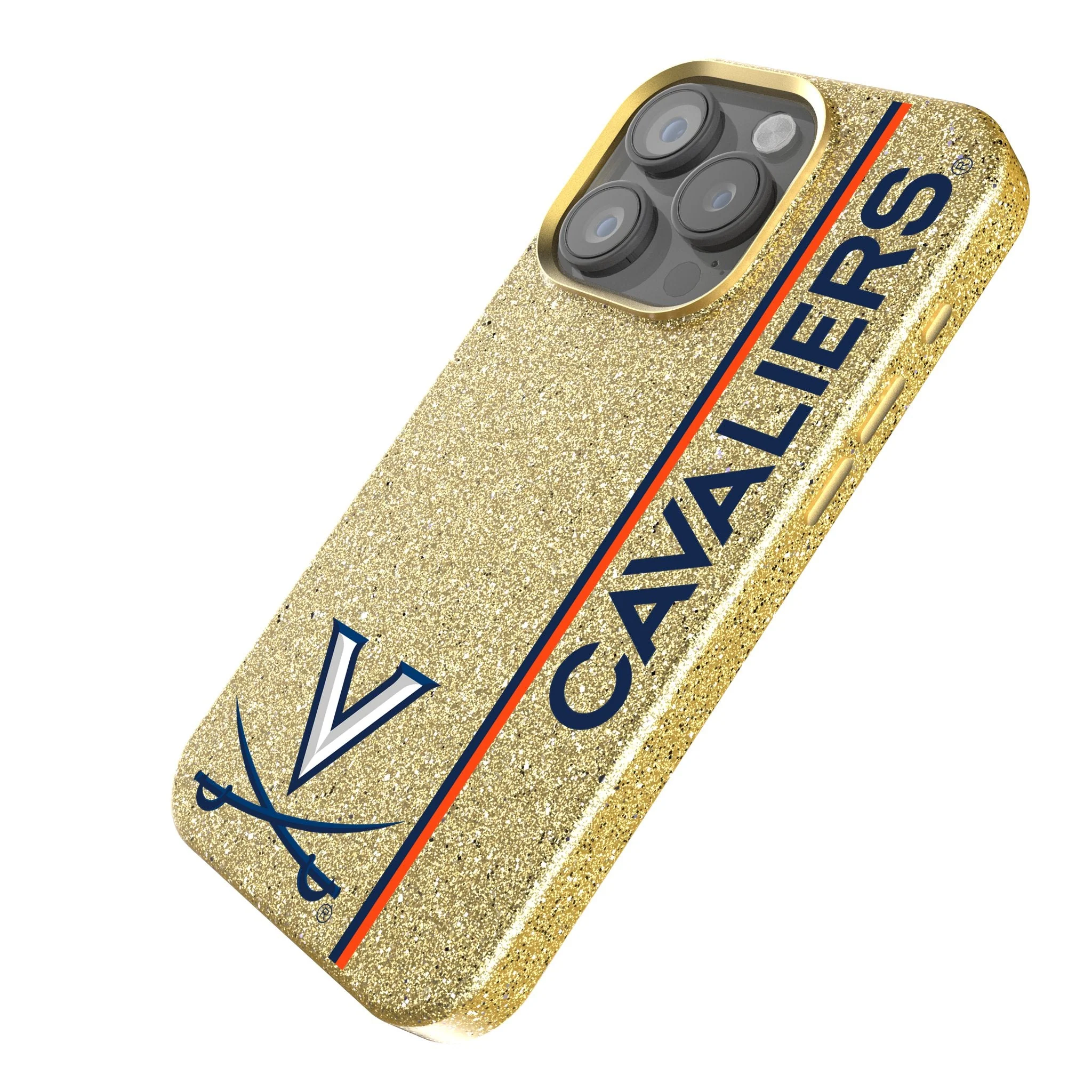 University of Virginia Cavaliers Sidebar Bling Phone Case - Image 2