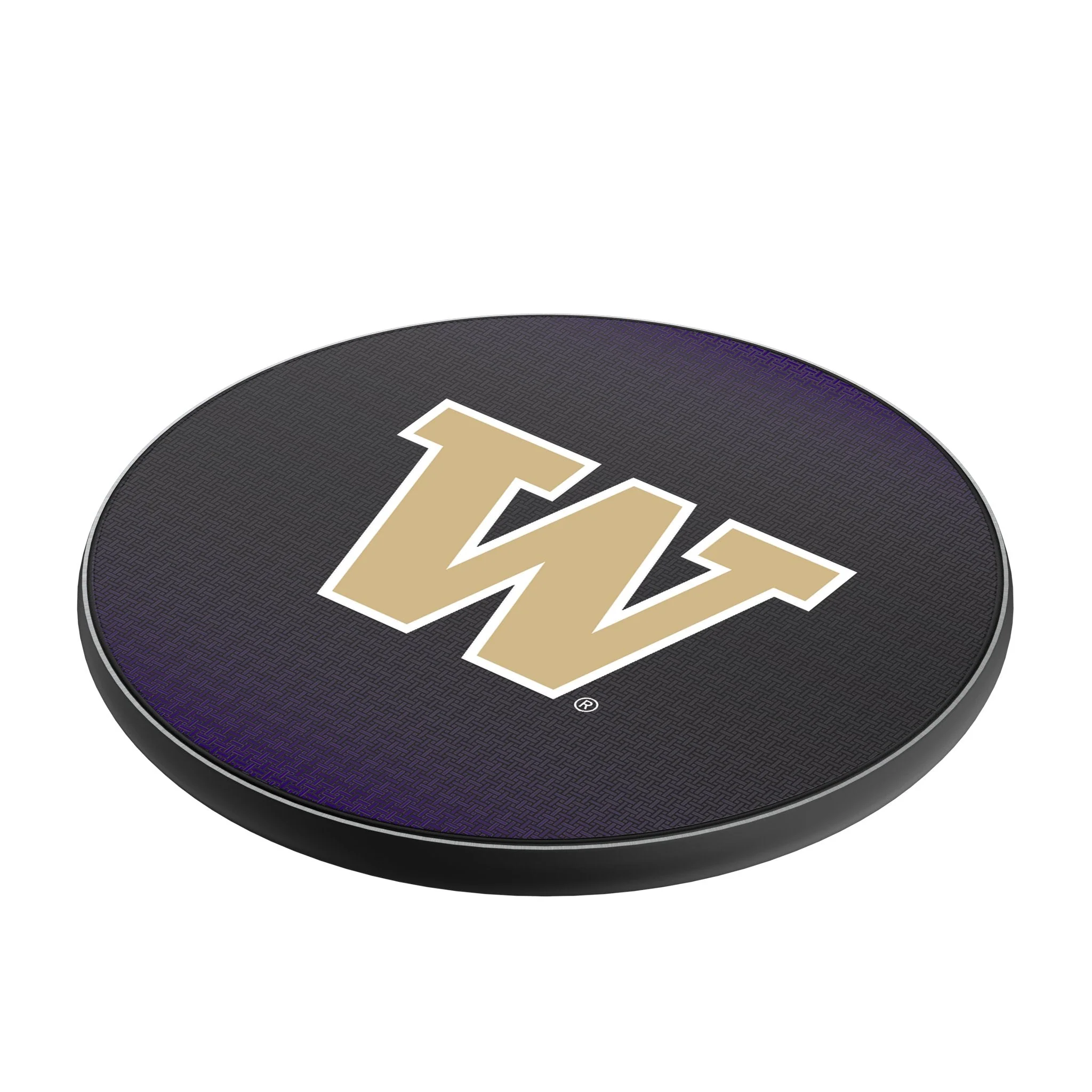 University of Washington Huskies Linen 15-Watt Wireless Charger - Image 2