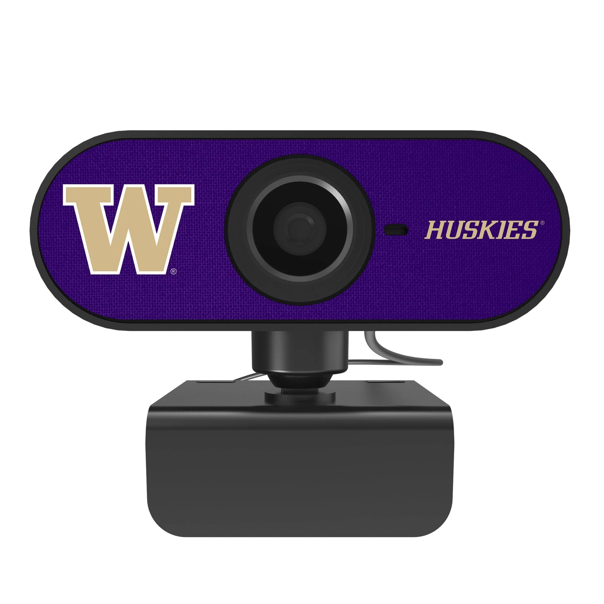 University of Washington Huskies Solid Webcam