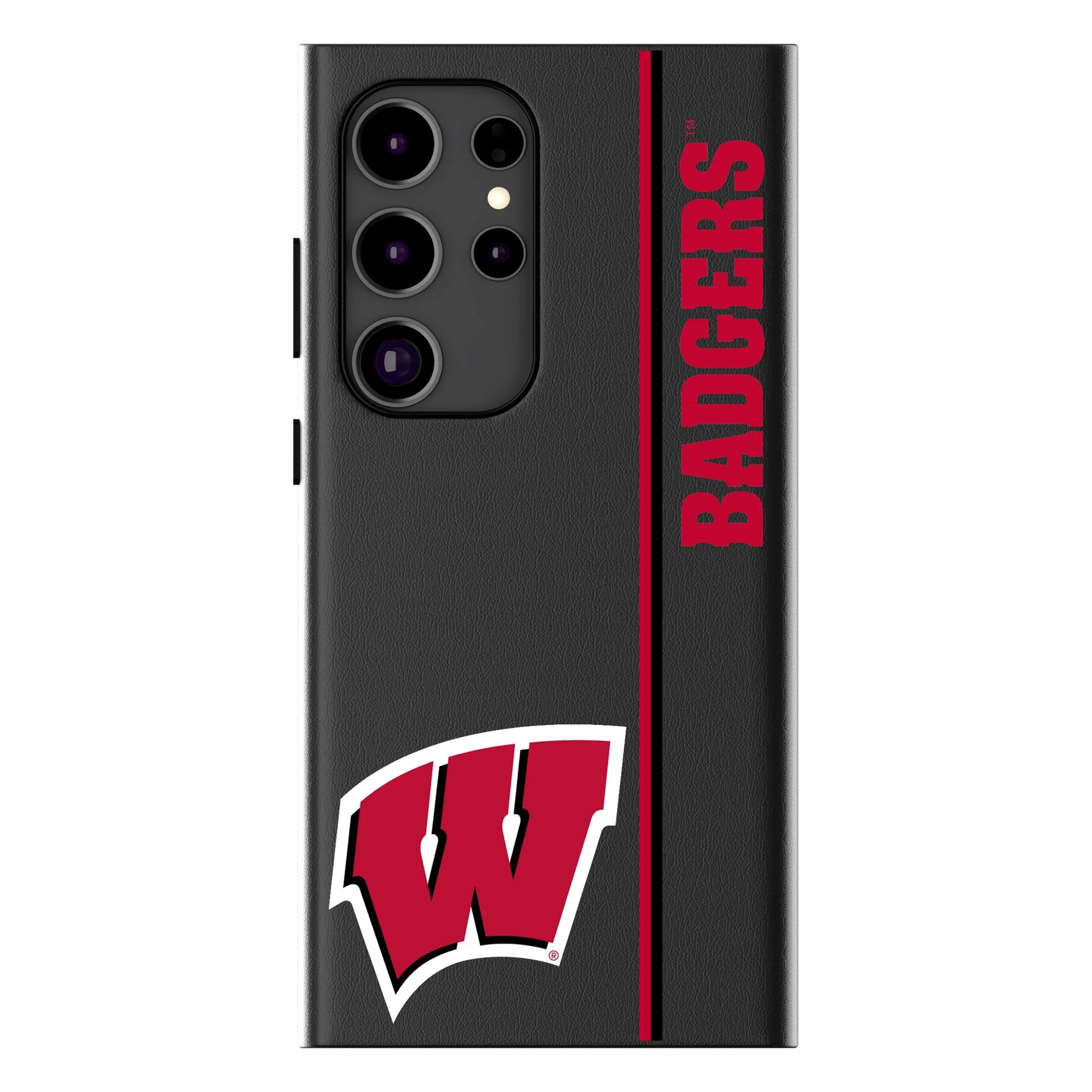 University of Wisconsin Badgers Sidebar MagSafe Compatible Phone Case for Samsung Galaxy