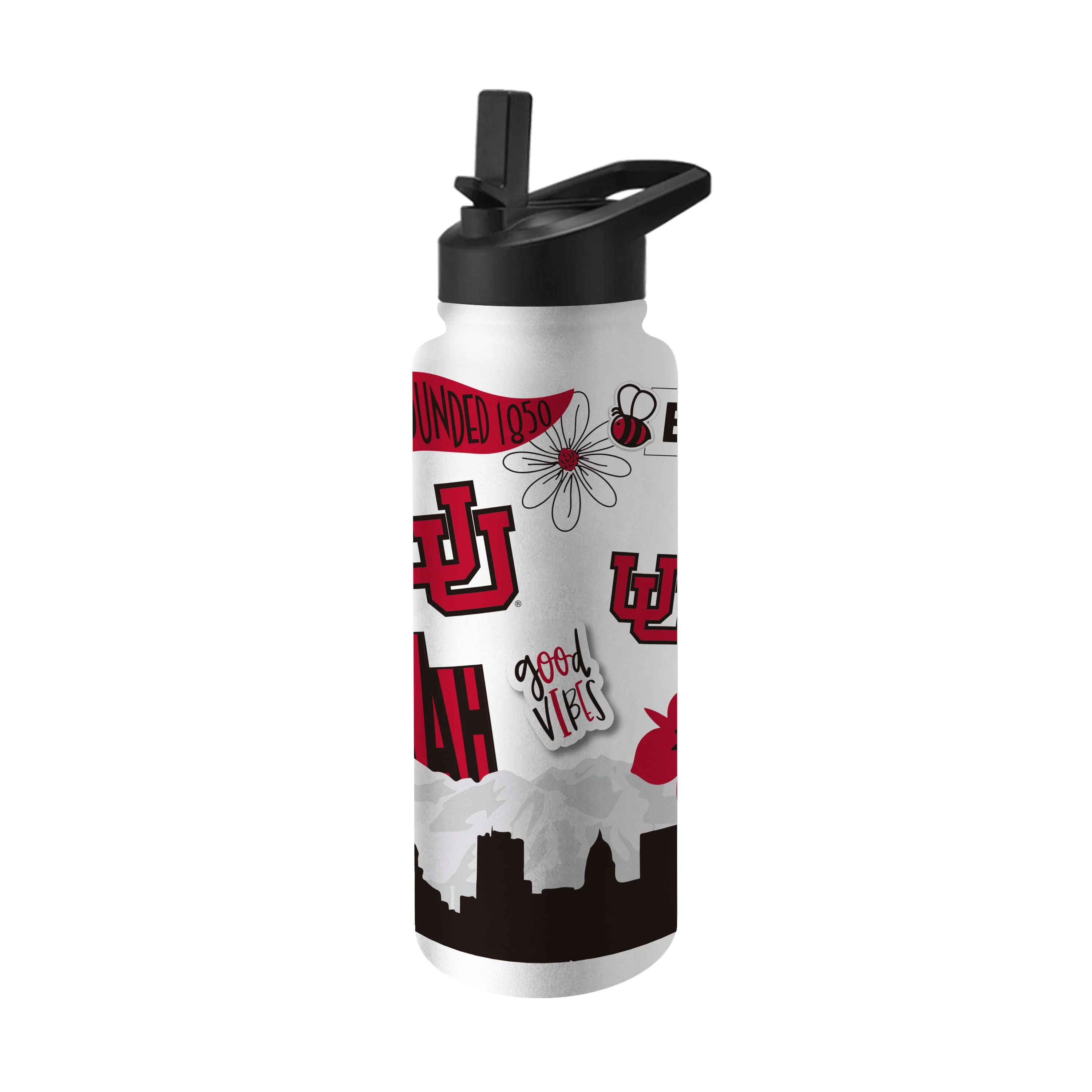 Utah 34oz Native Quencher Bottle