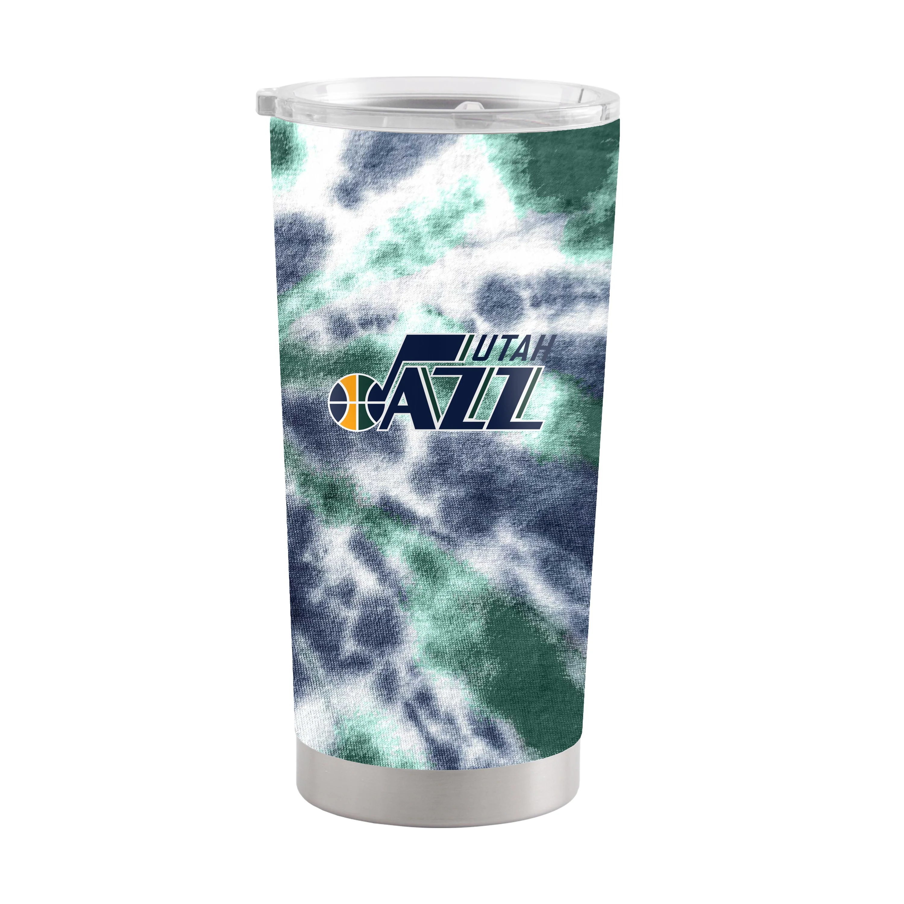 Utah Jazz 20oz Tie Dye Stainless Steel Tumbler - Image 2
