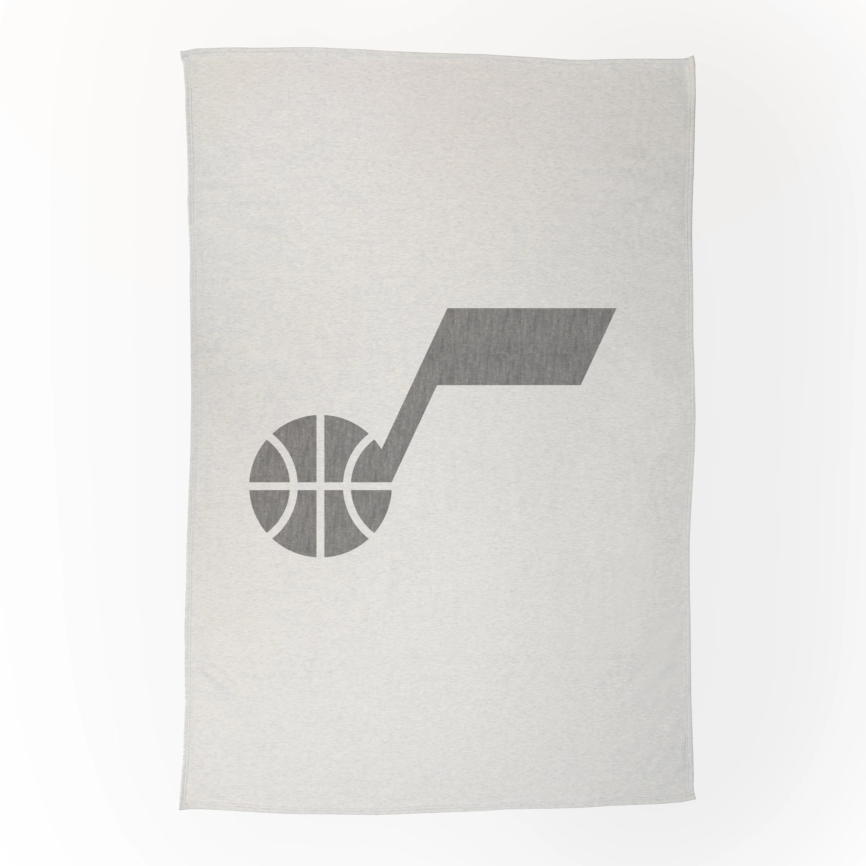 Utah Jazz Oversized Logo Sublimated Sweatshirt Blanket