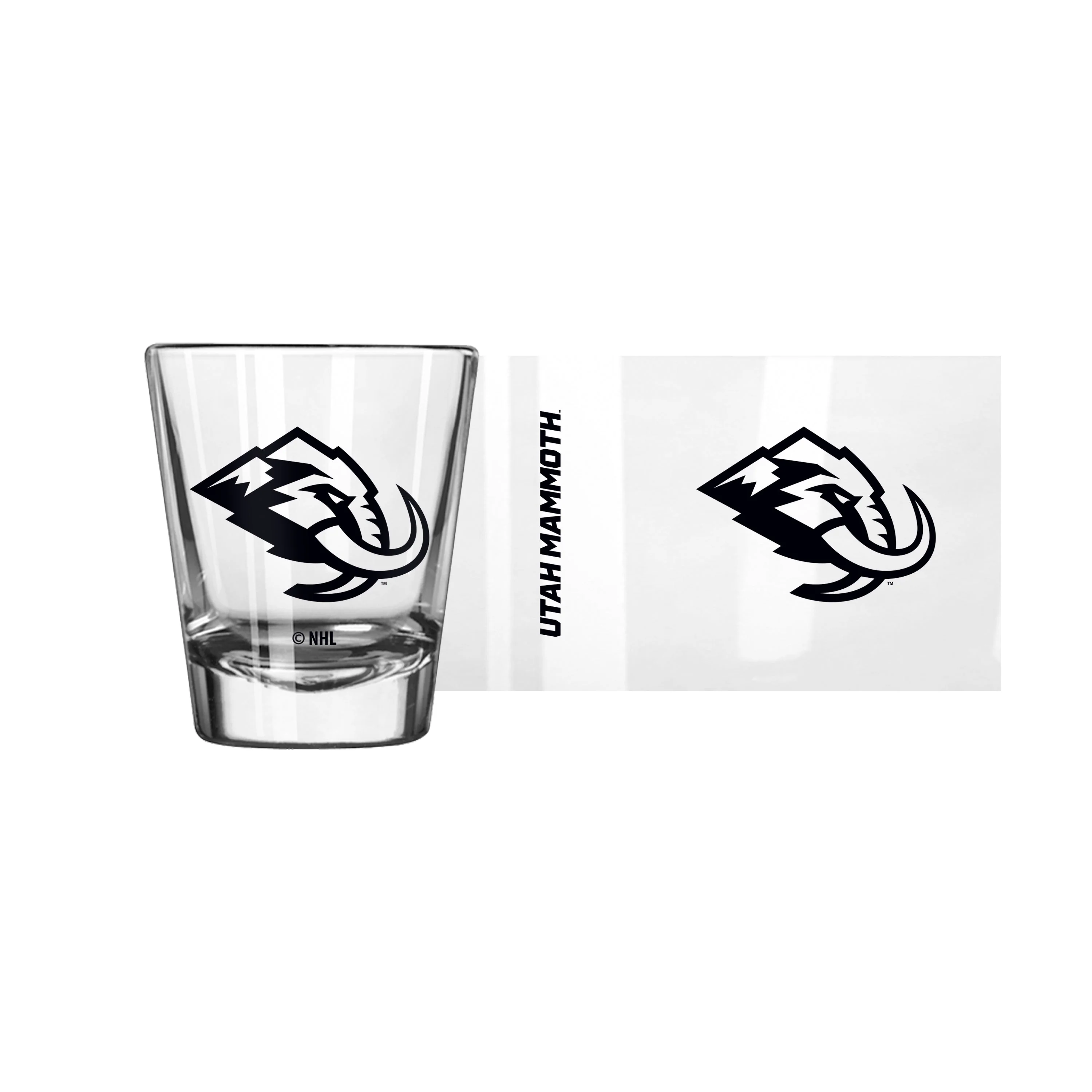 Utah Mammoth 2oz Gameday Shot Glass - Image 2