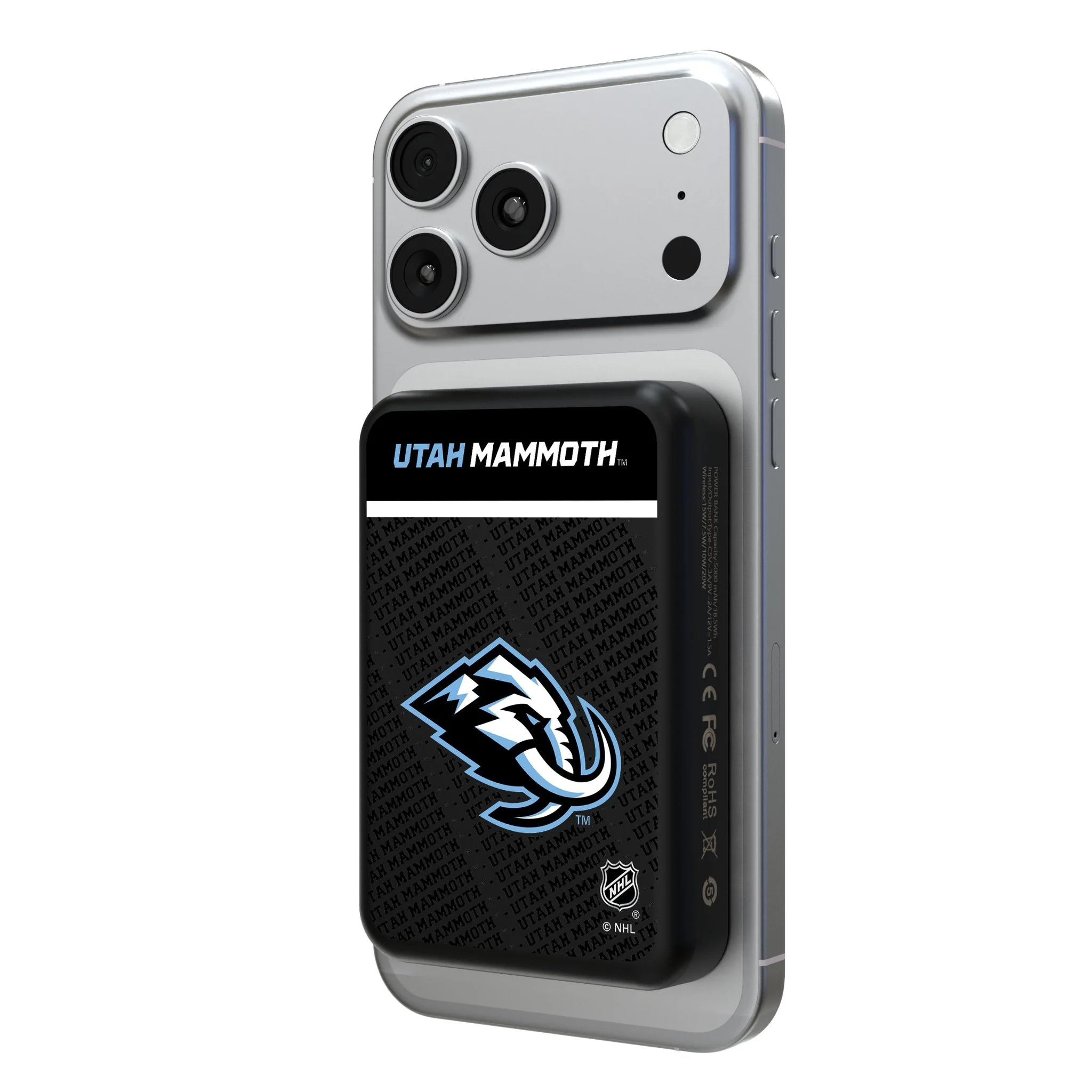 Utah Mammoth Endzone Plus Wireless Mag Power Bank