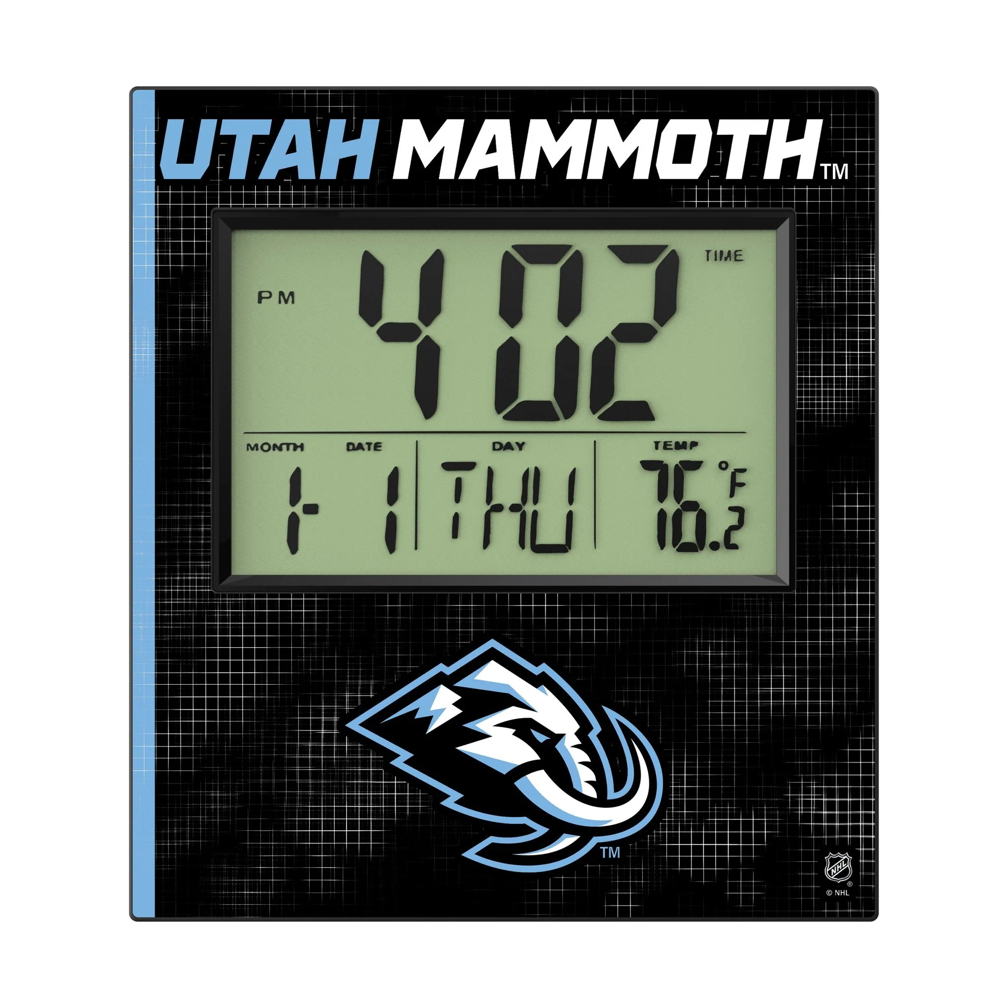 Utah Mammoth Hatch Wall Clock - Image 2