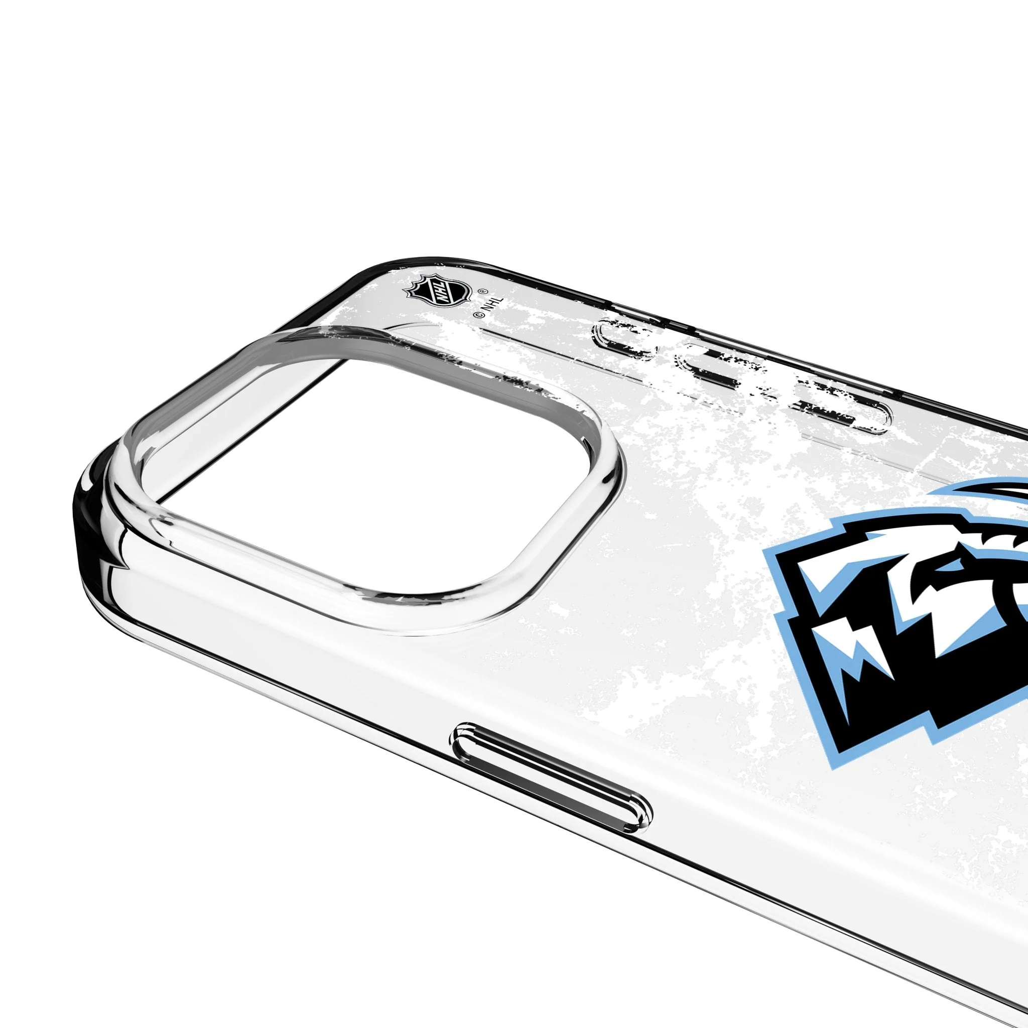 Utah Mammoth Ice Stripe Clear Phone Case for Apple iPhone - Image 3