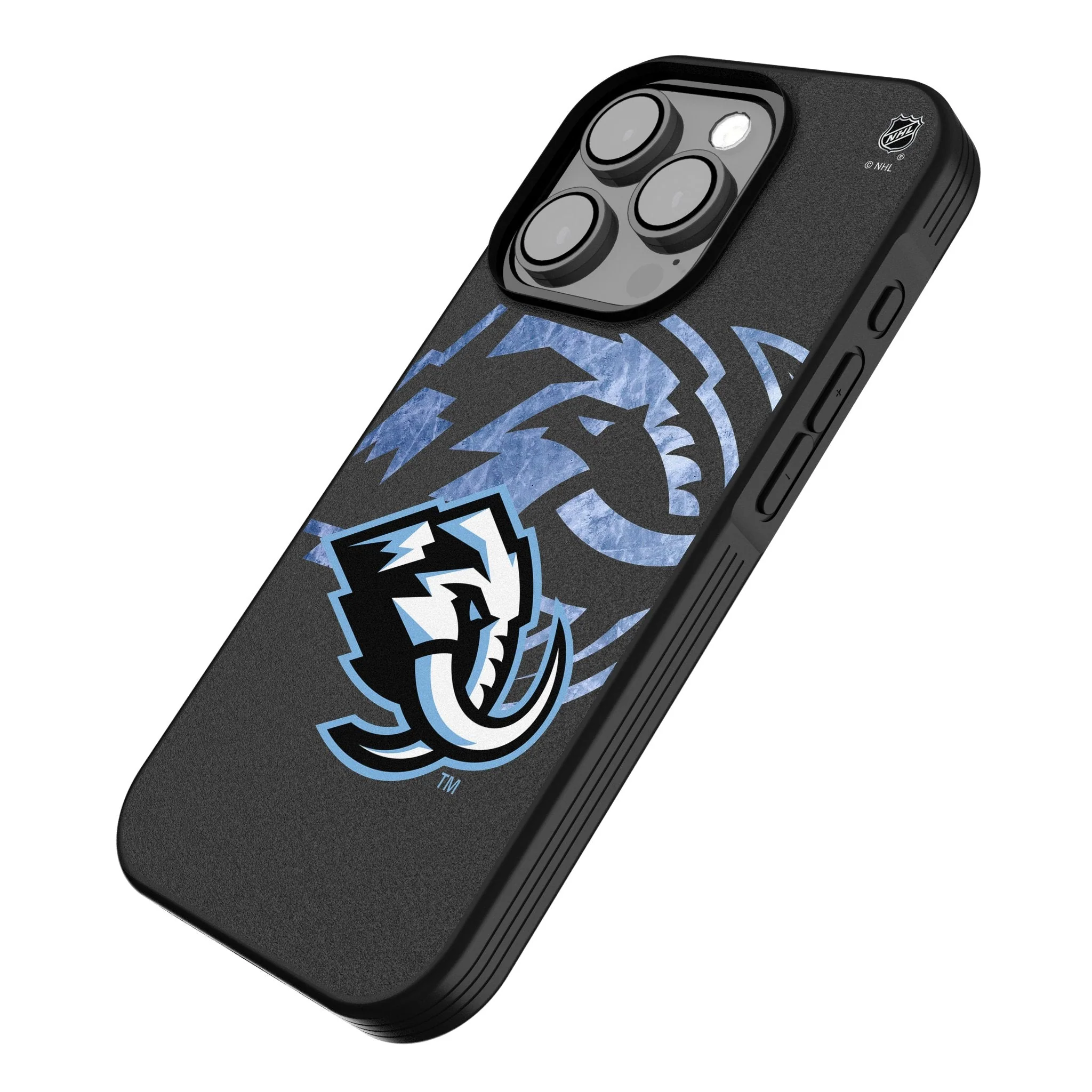 Utah Mammoth Ice Tilt Bump Phone Case for Apple iPhone - Image 2