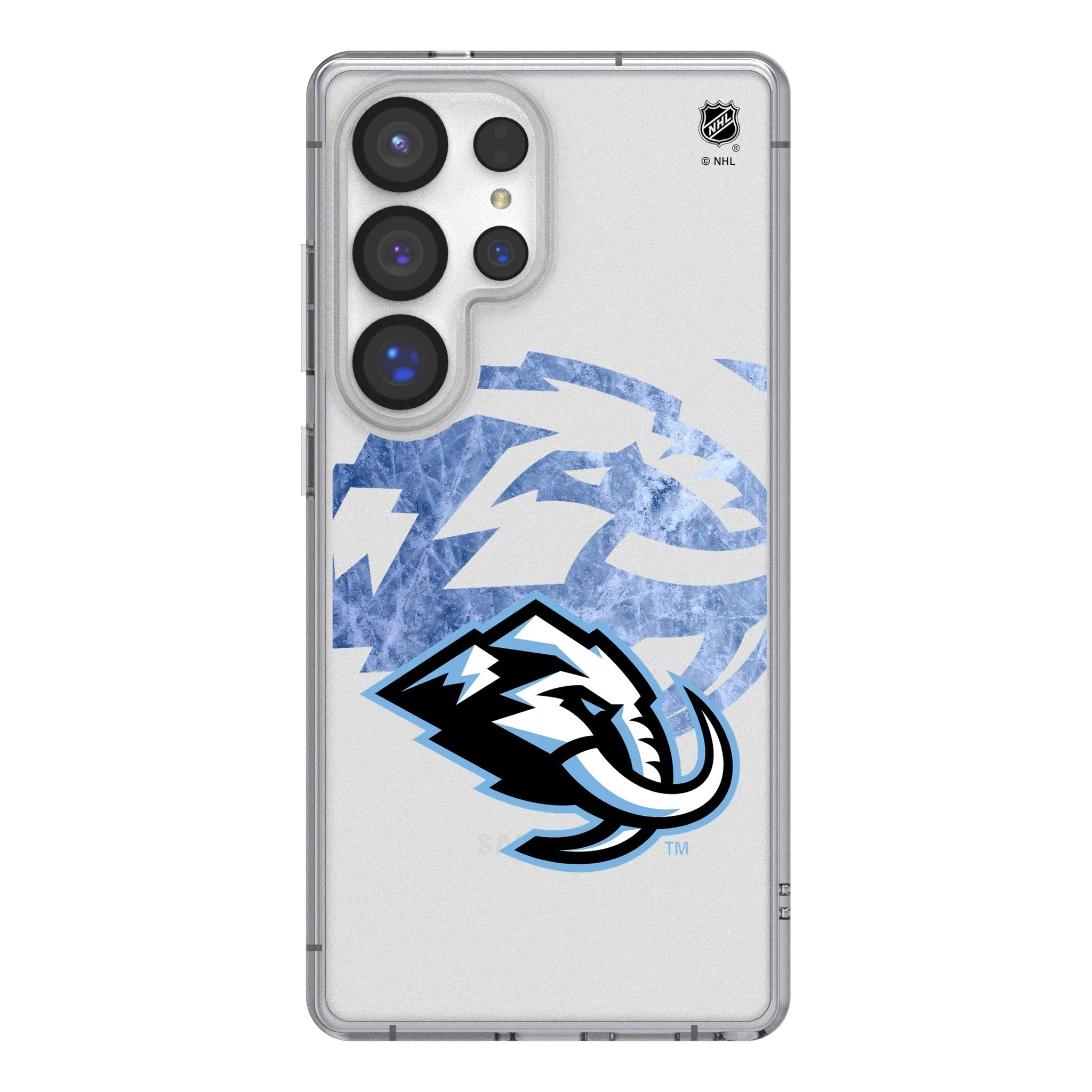Utah Mammoth Ice Tilt Clear Phone Case for Samsung Galaxy