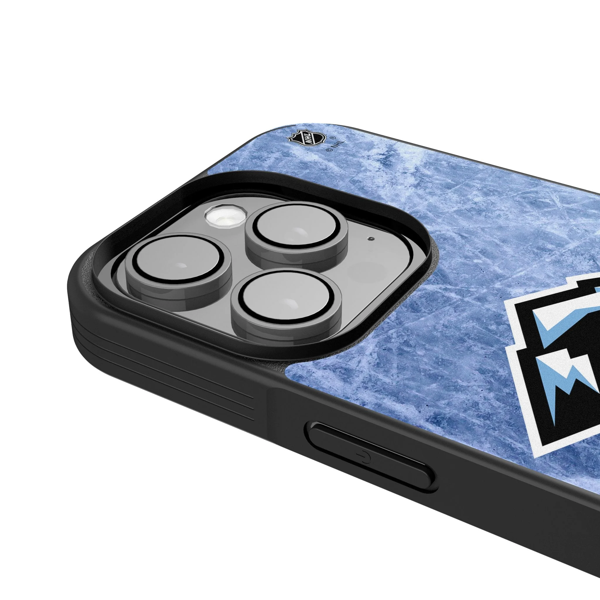 Utah Mammoth Ice Wordmark Bump Phone Case for Apple iPhone - Image 4