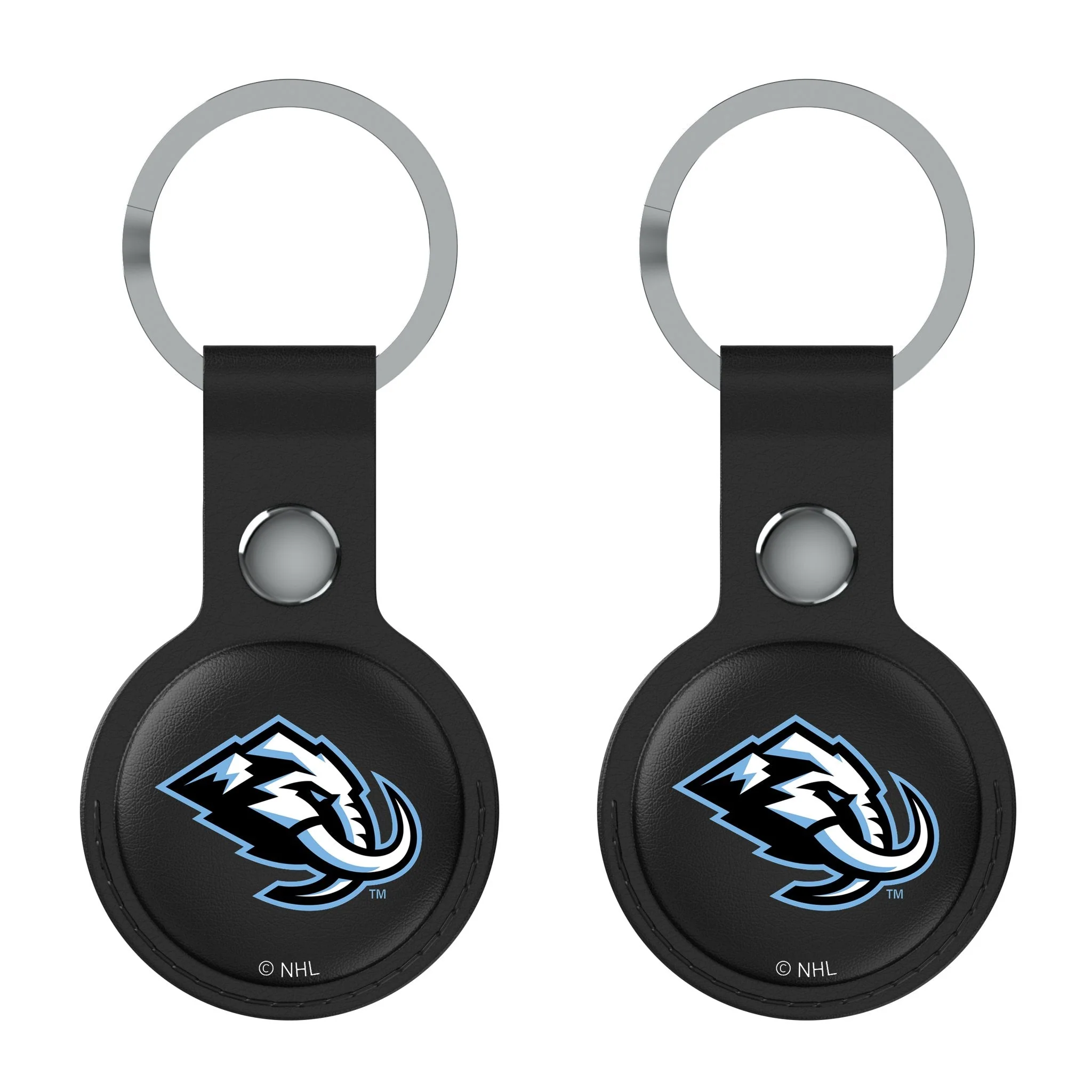 Utah Mammoth Insignia Black Airtag Holder 2-Pack - Image 2
