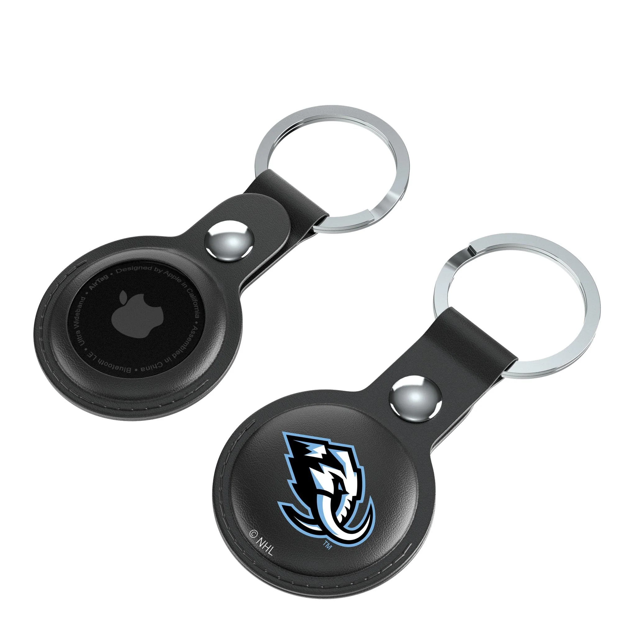 Utah Mammoth Insignia Black Airtag Holder 2-Pack - Image 4
