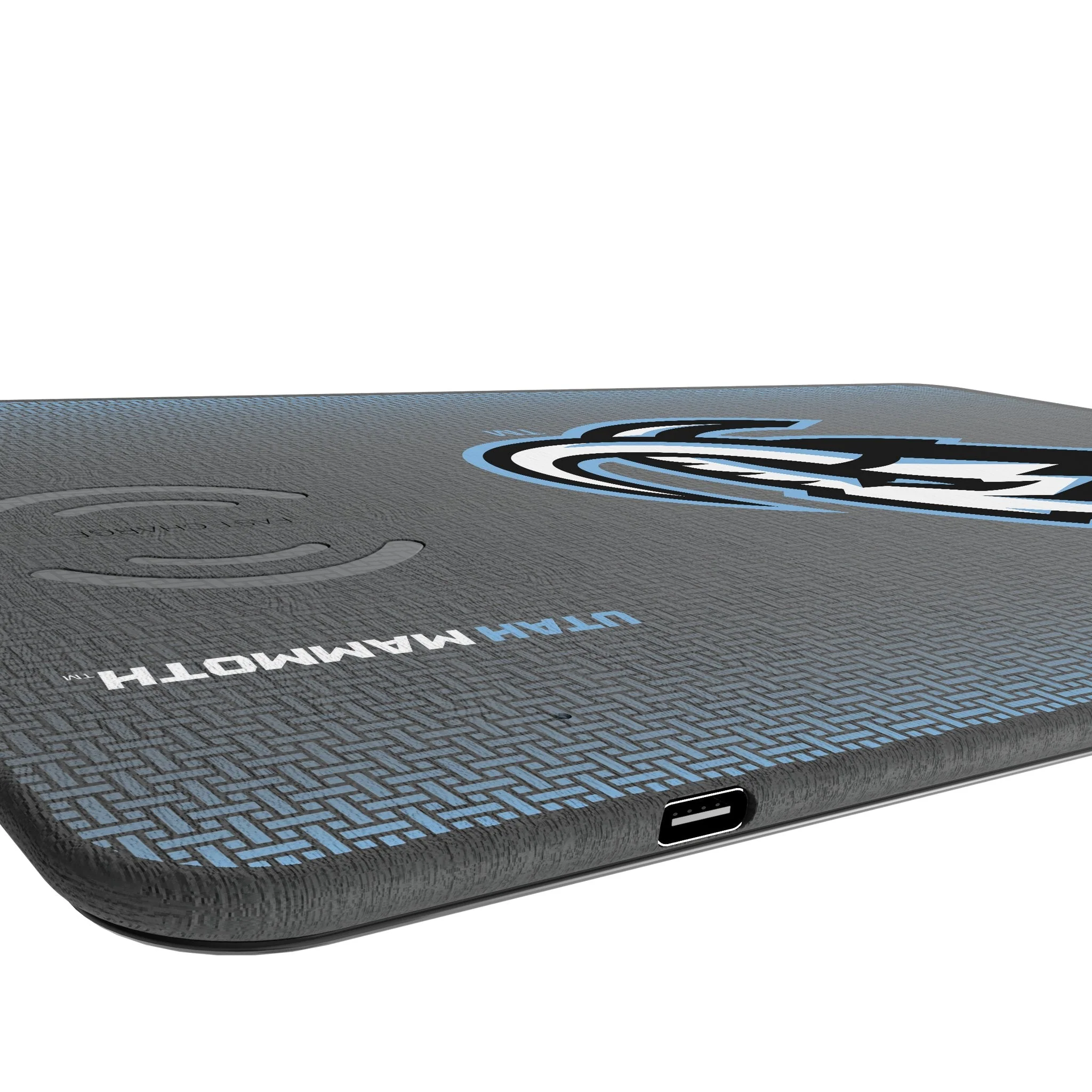 Utah Mammoth Linen 15-Watt Wireless Charger and Mouse Pad - Image 3