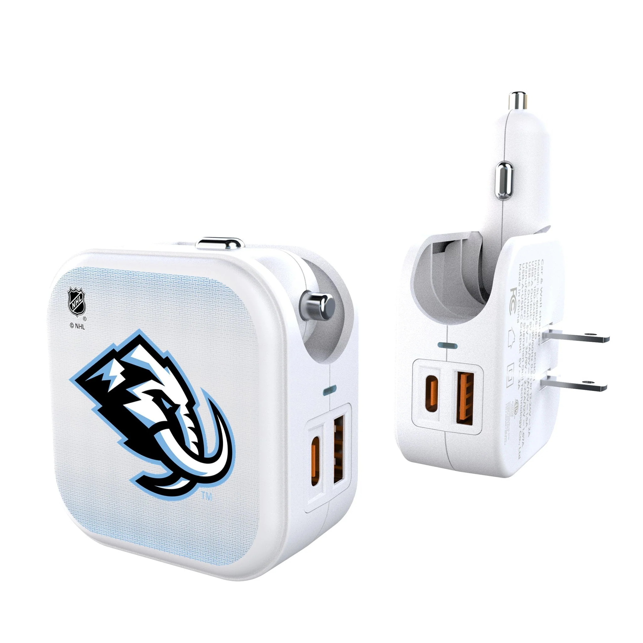 Utah Mammoth Linen 2 in 1 USB Charger