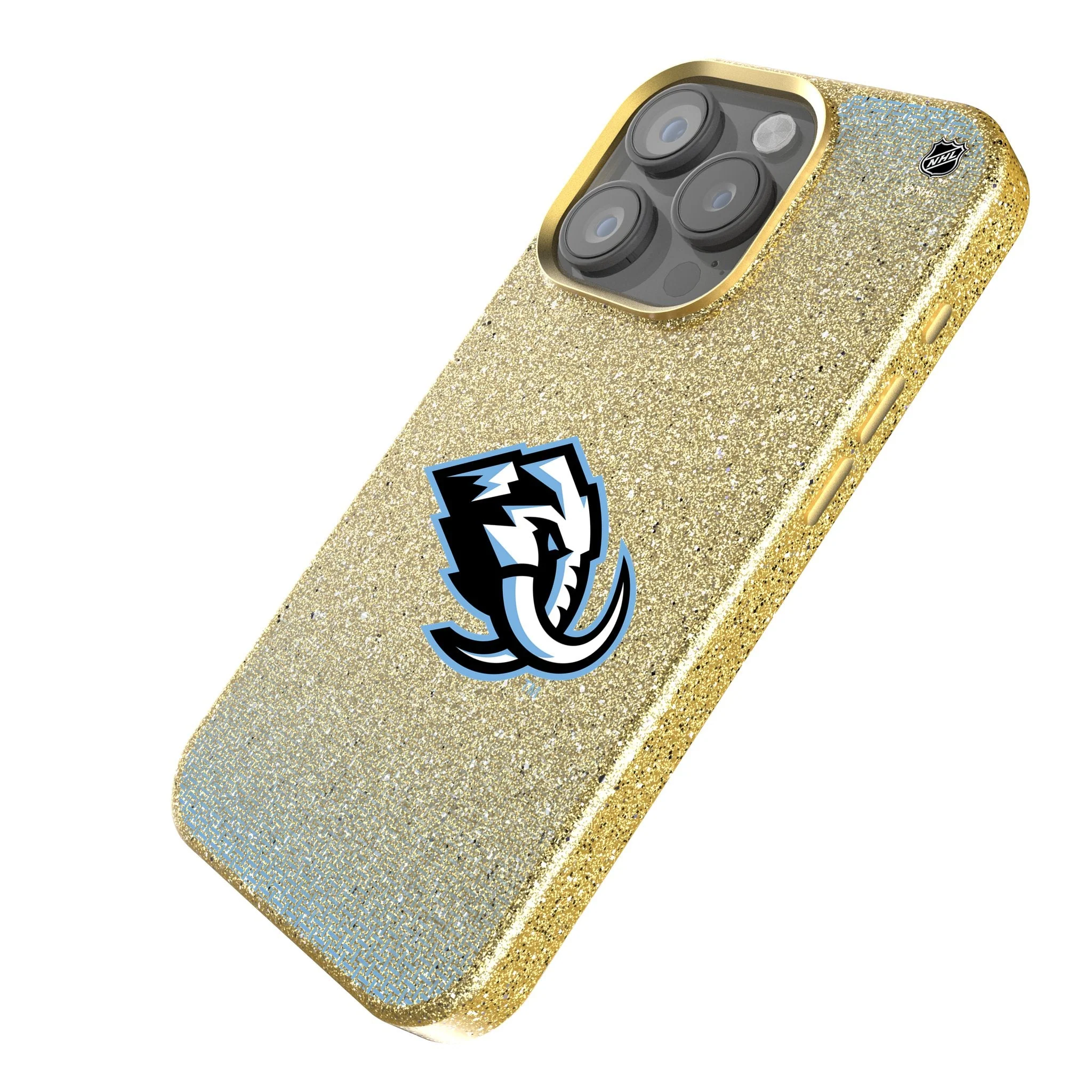 Utah Mammoth Linen Bling Phone Case for Apple iPhone - Image 2