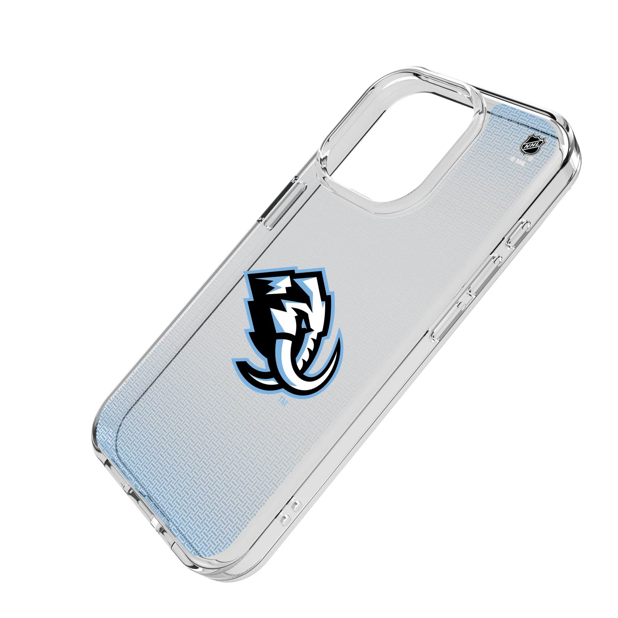 Utah Mammoth Linen Clear Phone Case for Apple iPhone - Image 2