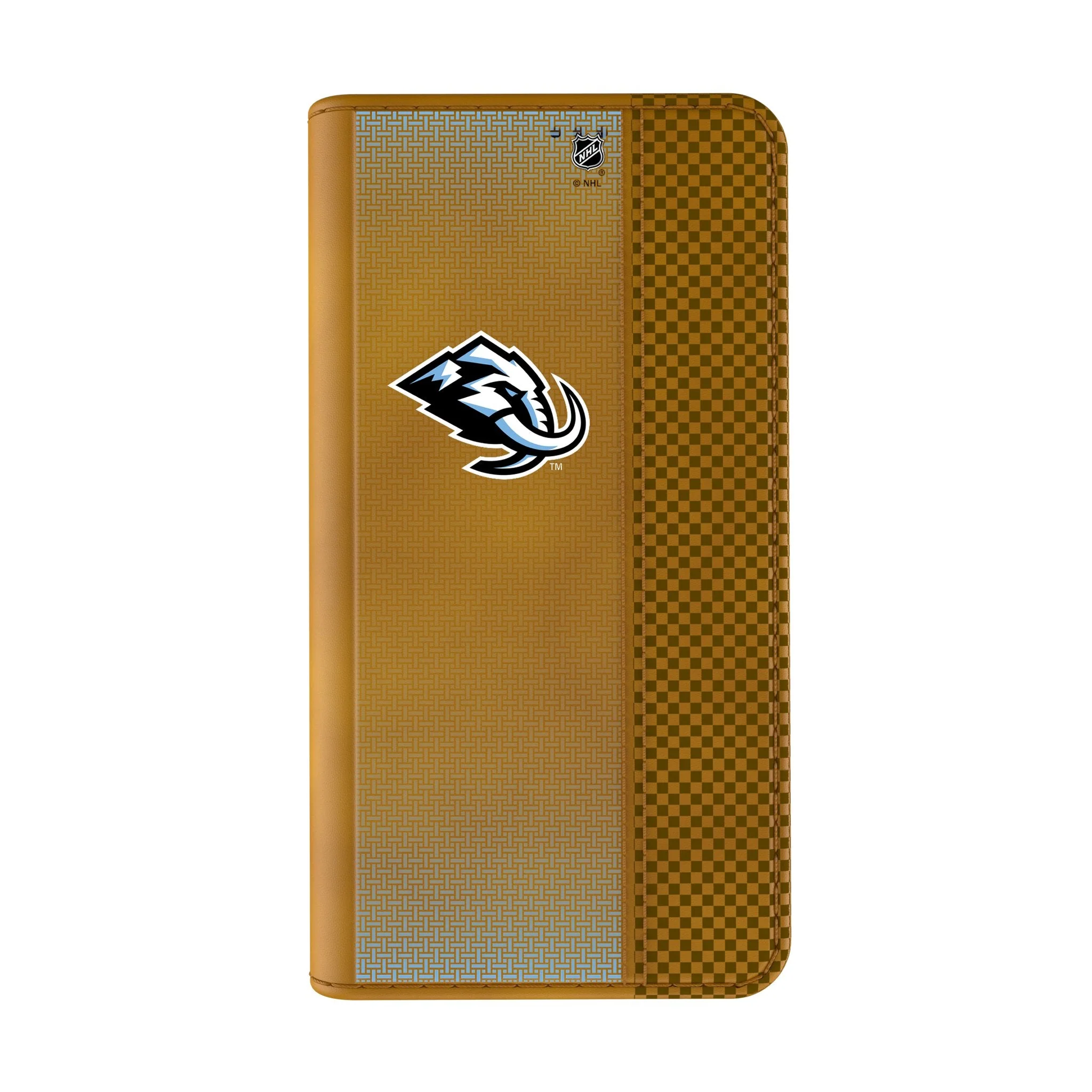 Utah Mammoth Linen Folio Phone Case for Apple iPhone - Image 2