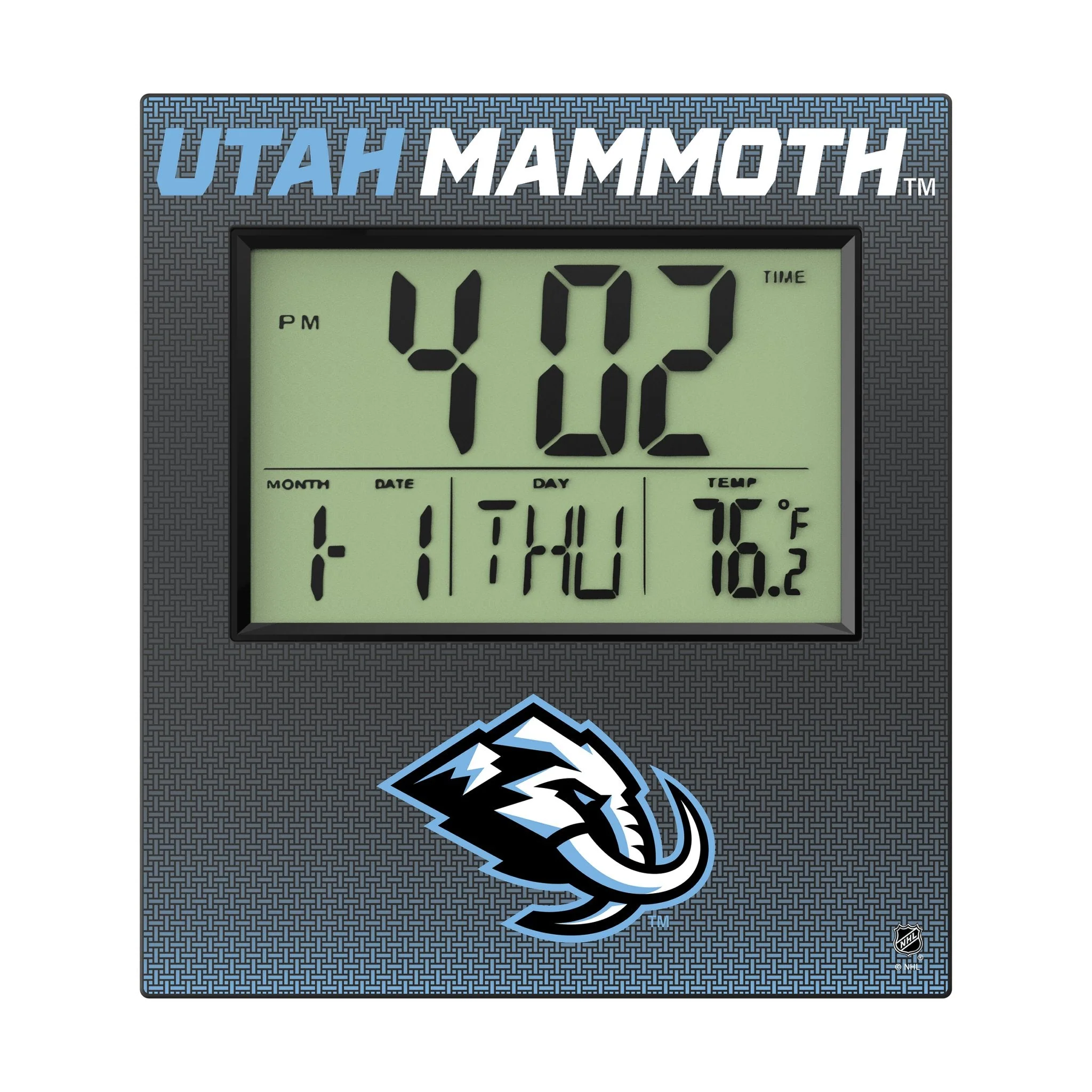 Utah Mammoth Linen Wall Clock - Image 2