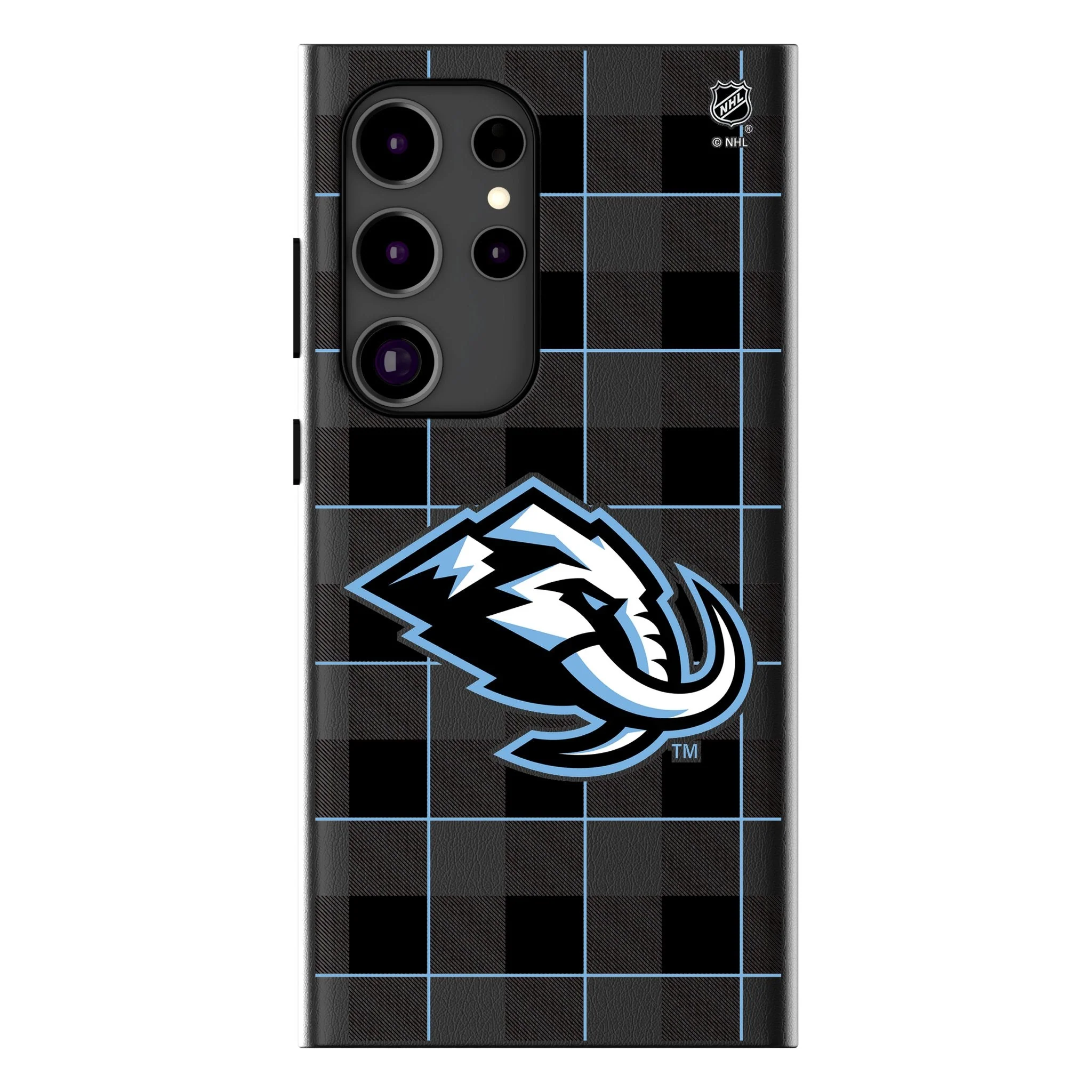 Utah Mammoth Plaid MagSafe Compatible Phone Case for Samsung Galaxy