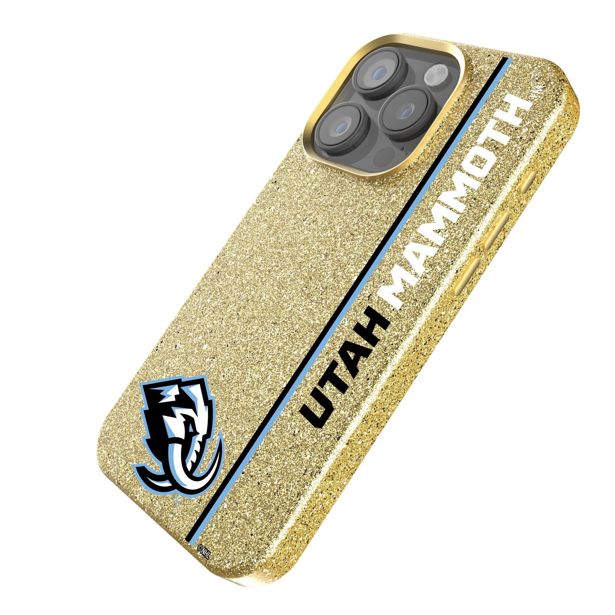 Utah Mammoth Sidebar Bling Phone Case for Apple iPhone - Image 2