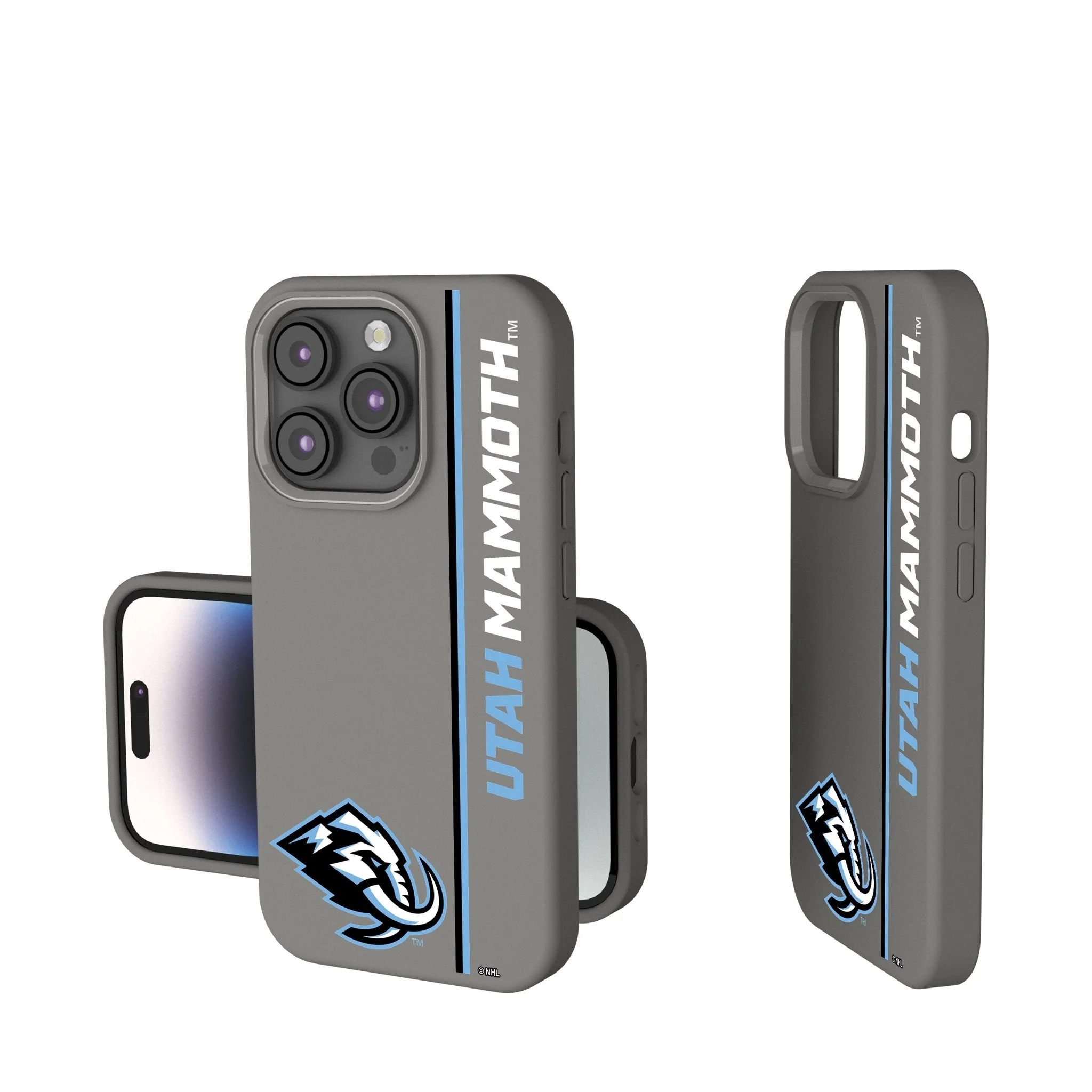 Utah Mammoth Sidebar Soft Touch Phone Case for Apple iPhone