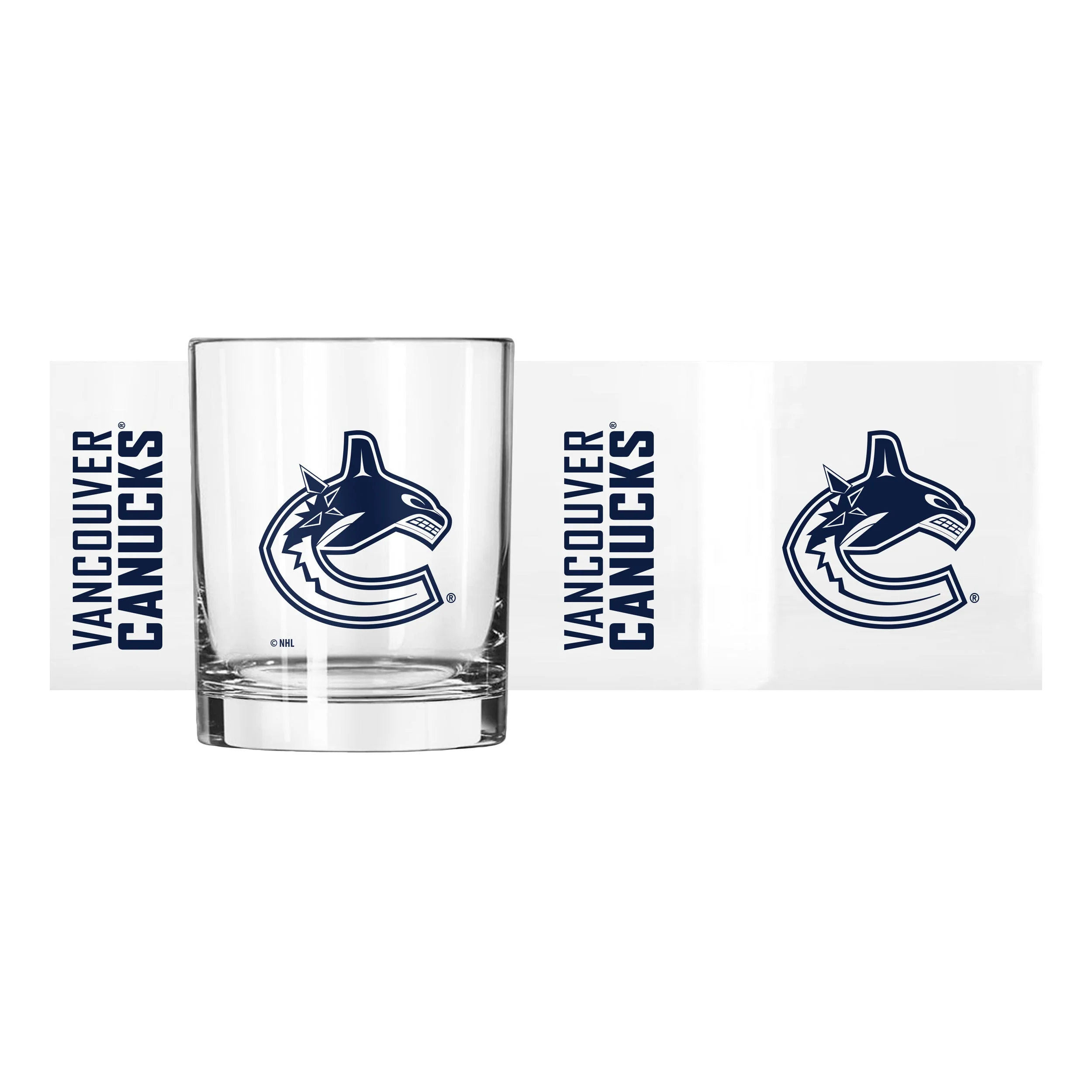 Vancouver Canucks 14oz Gameday Rocks Glass - Image 2
