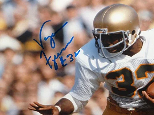 Vegas Ferguson Autographed 8x10 Vertical Running Photo- JSA W Authenticated - Image 2
