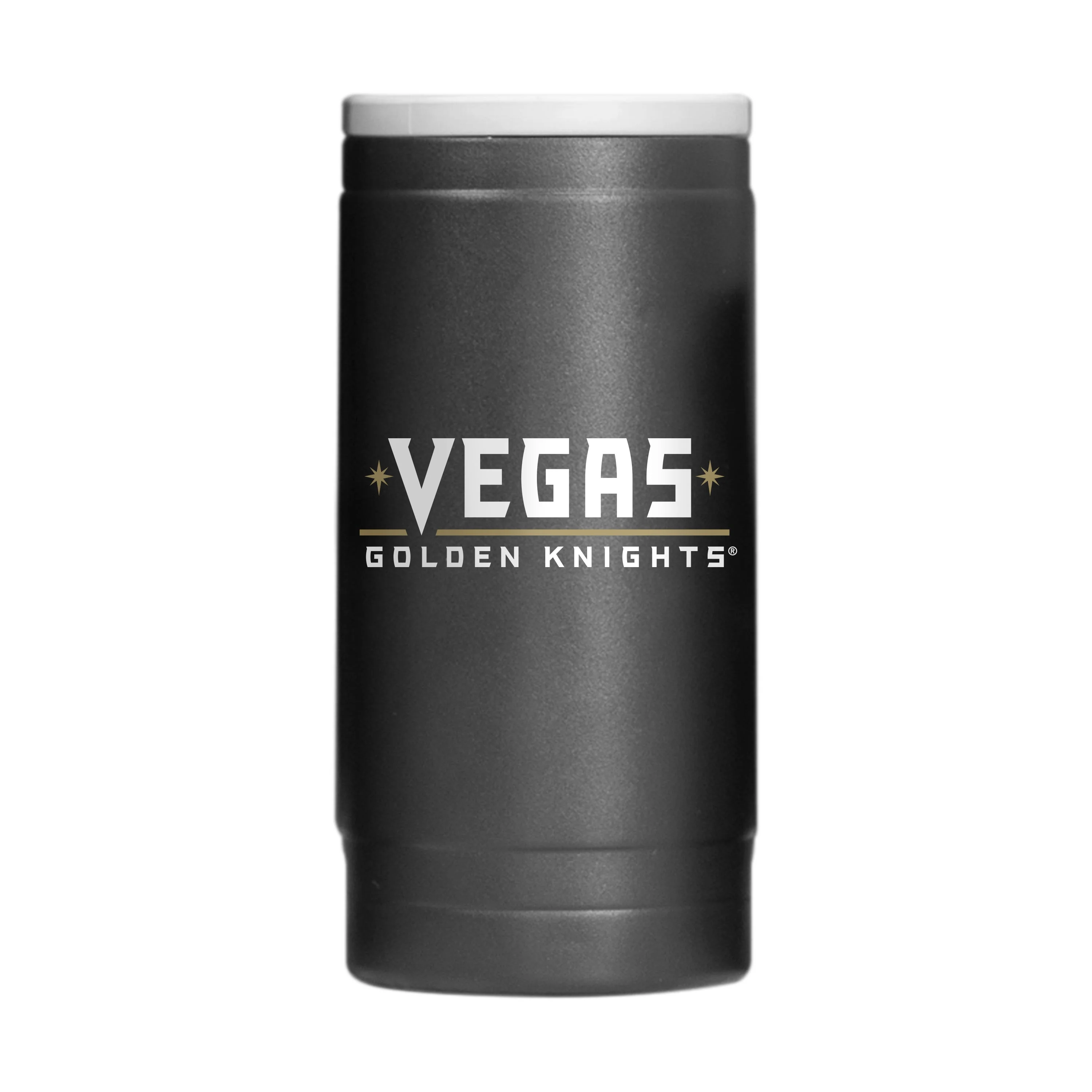 Vegas Golden Knights 12oz Flipside Powder Coat Slim Can Coolie - Image 2