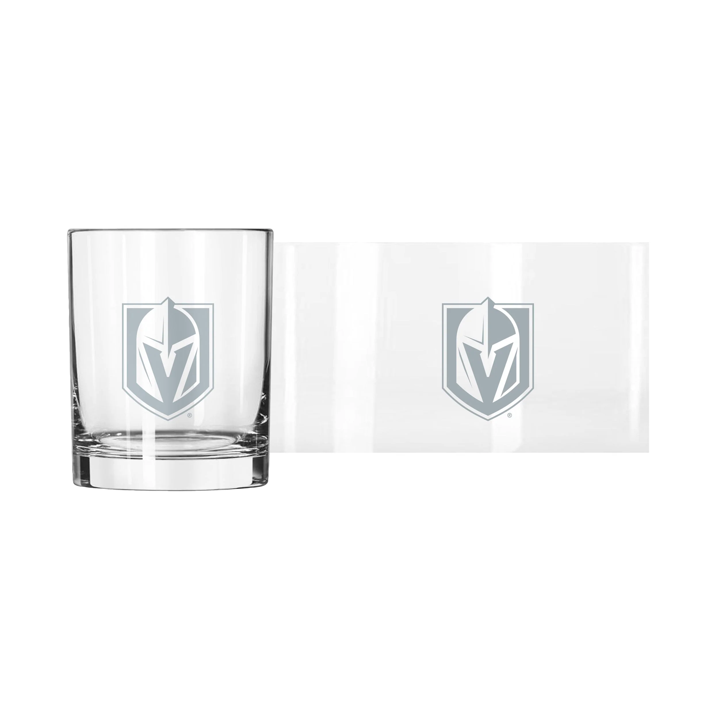 Vegas Golden Knights 14oz Frost Rocks Glass - Image 2