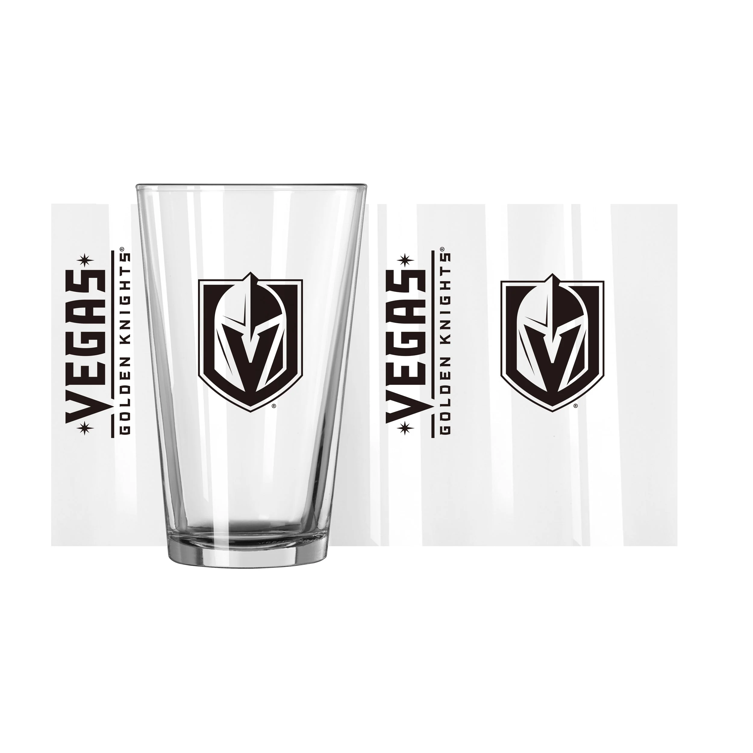 Vegas Golden Knights 16oz Gameday Pint Glass - Image 2